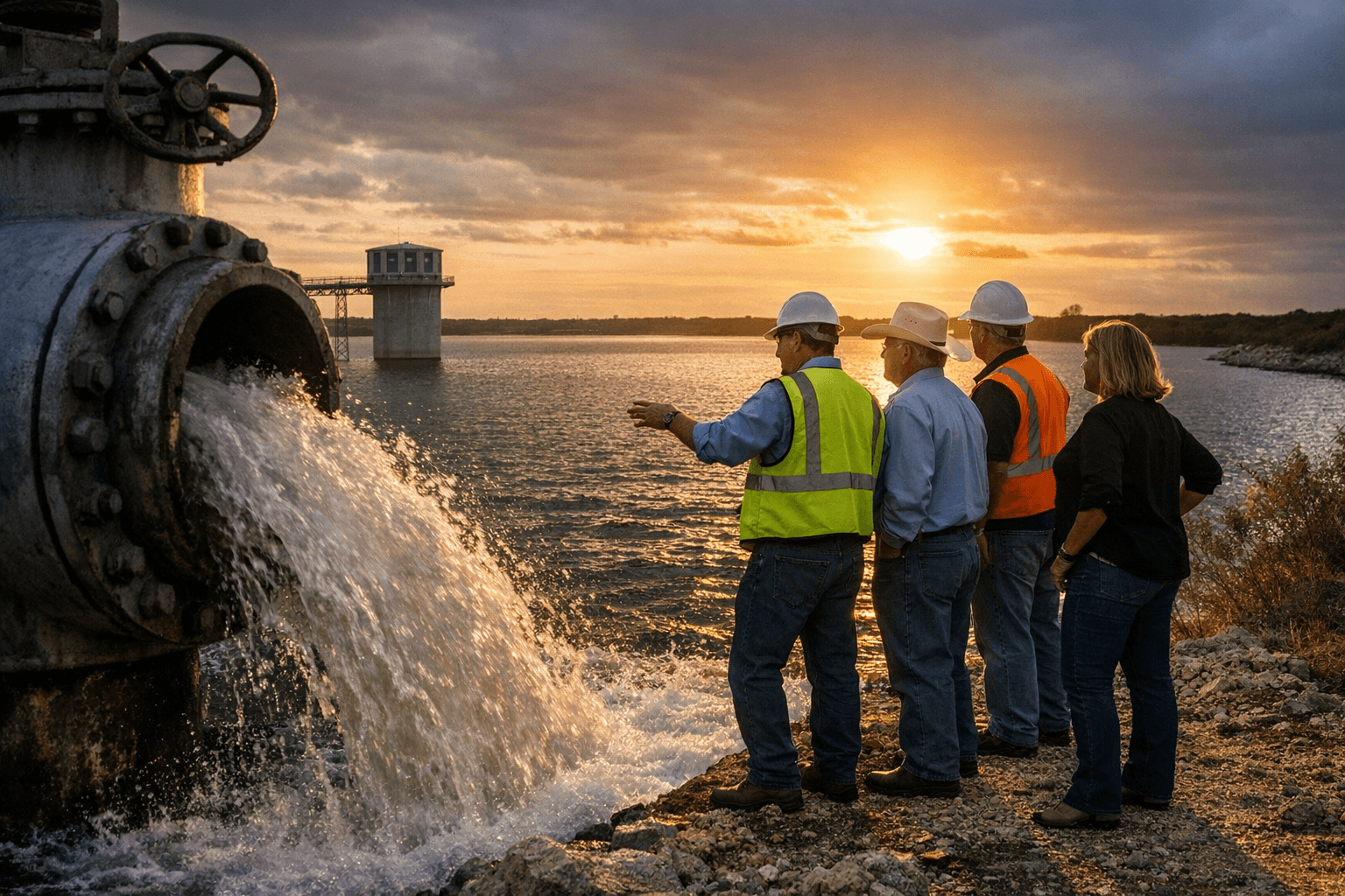 Regional water pact links Alice, Beeville, Mathis and Corpus Christi