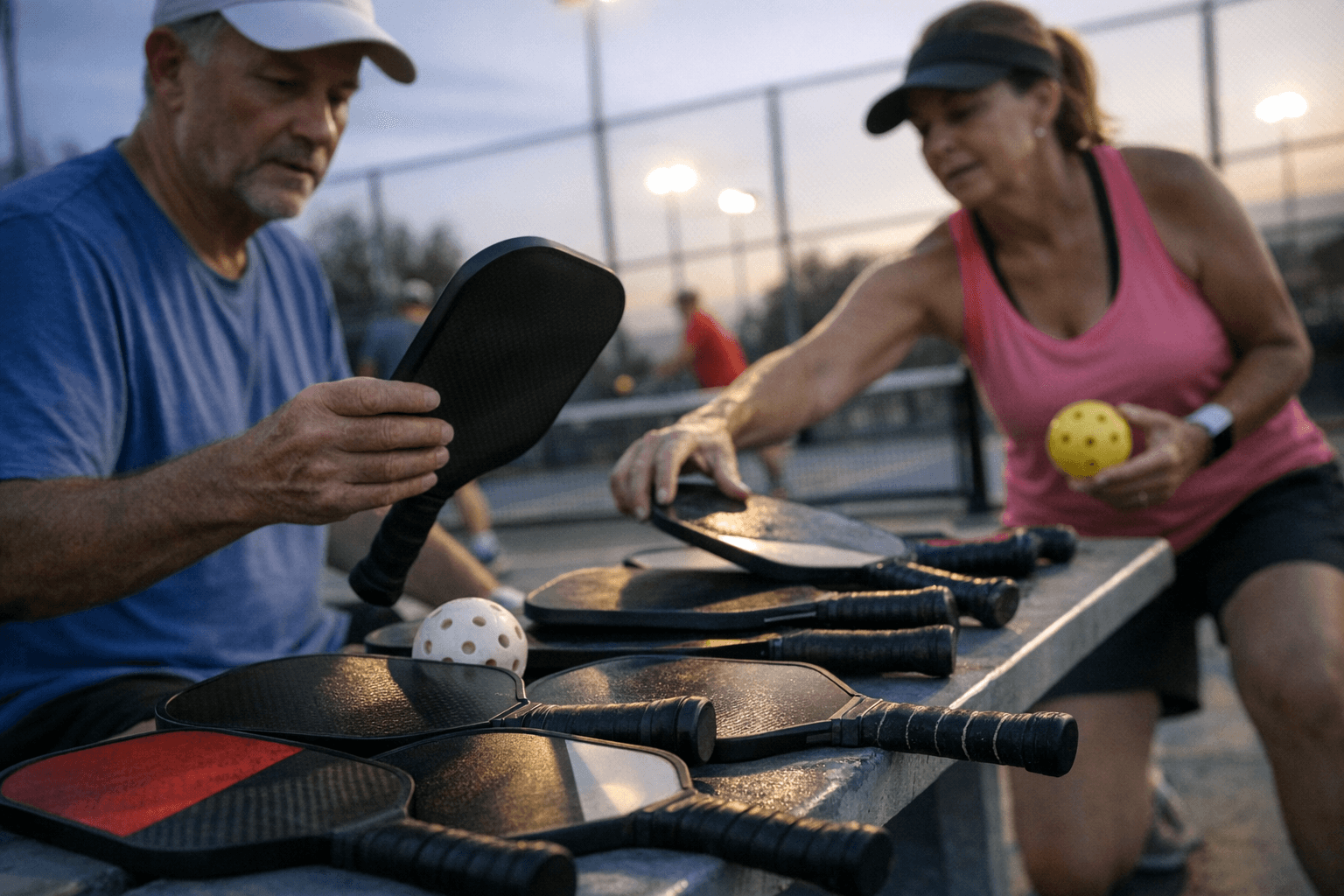 How to choose the right pickleball paddle for hobby players