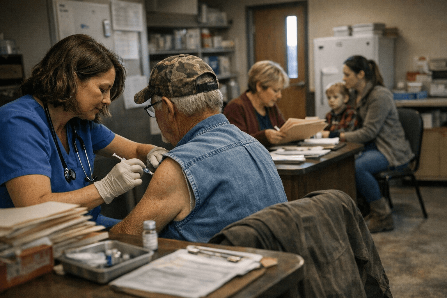 Holmes County posts local vaccine clinics and record services