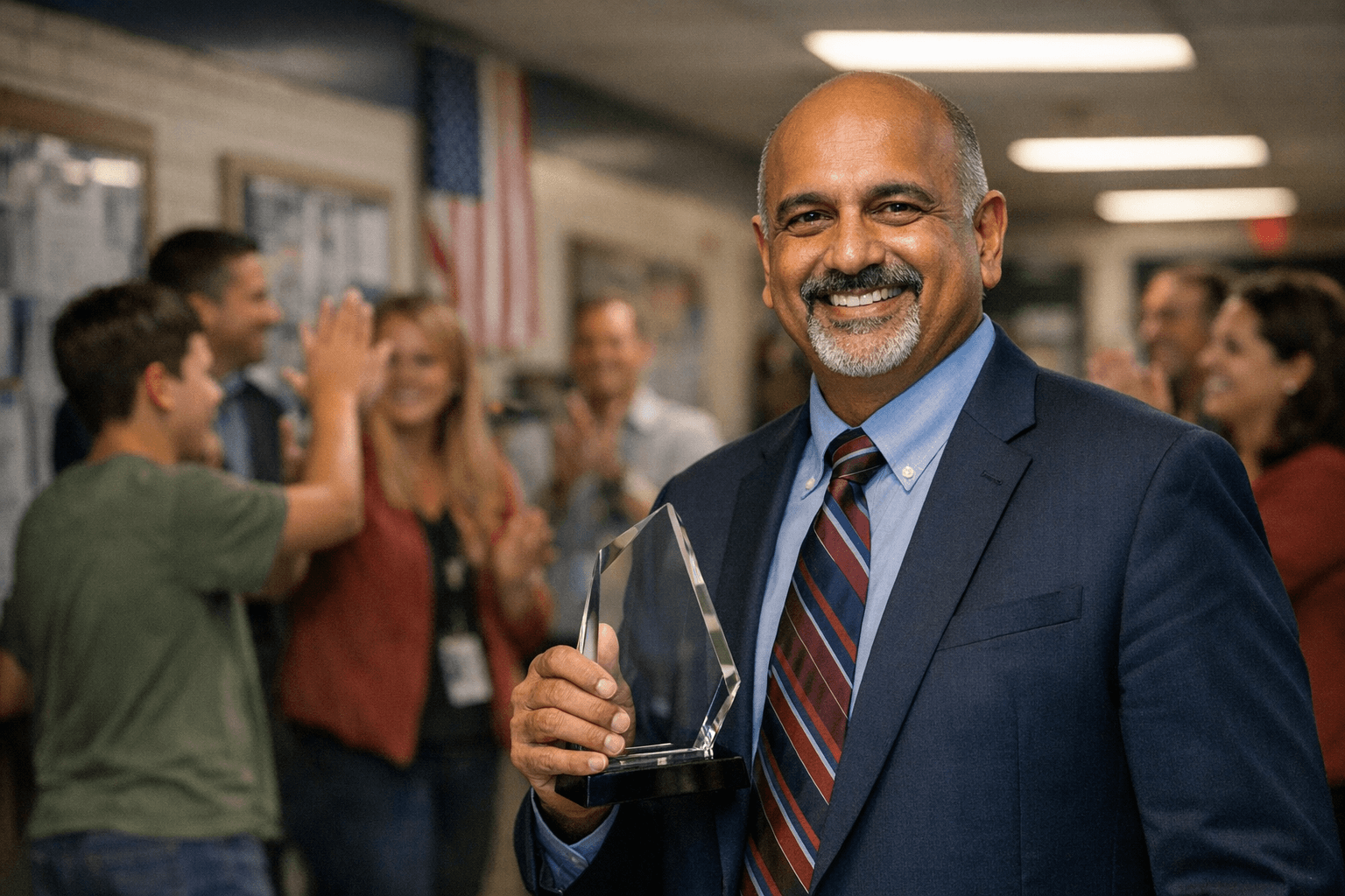 KLS principal Mr. Pais named Monroe County Principal of the Year