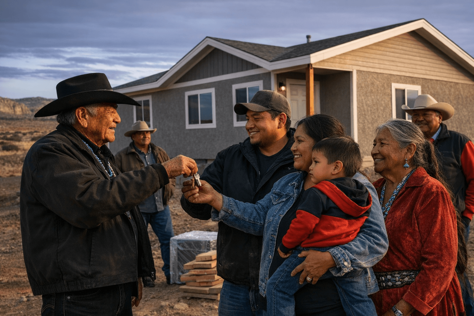 Navajo Nation Delivers New Homes to Apache County Chapters