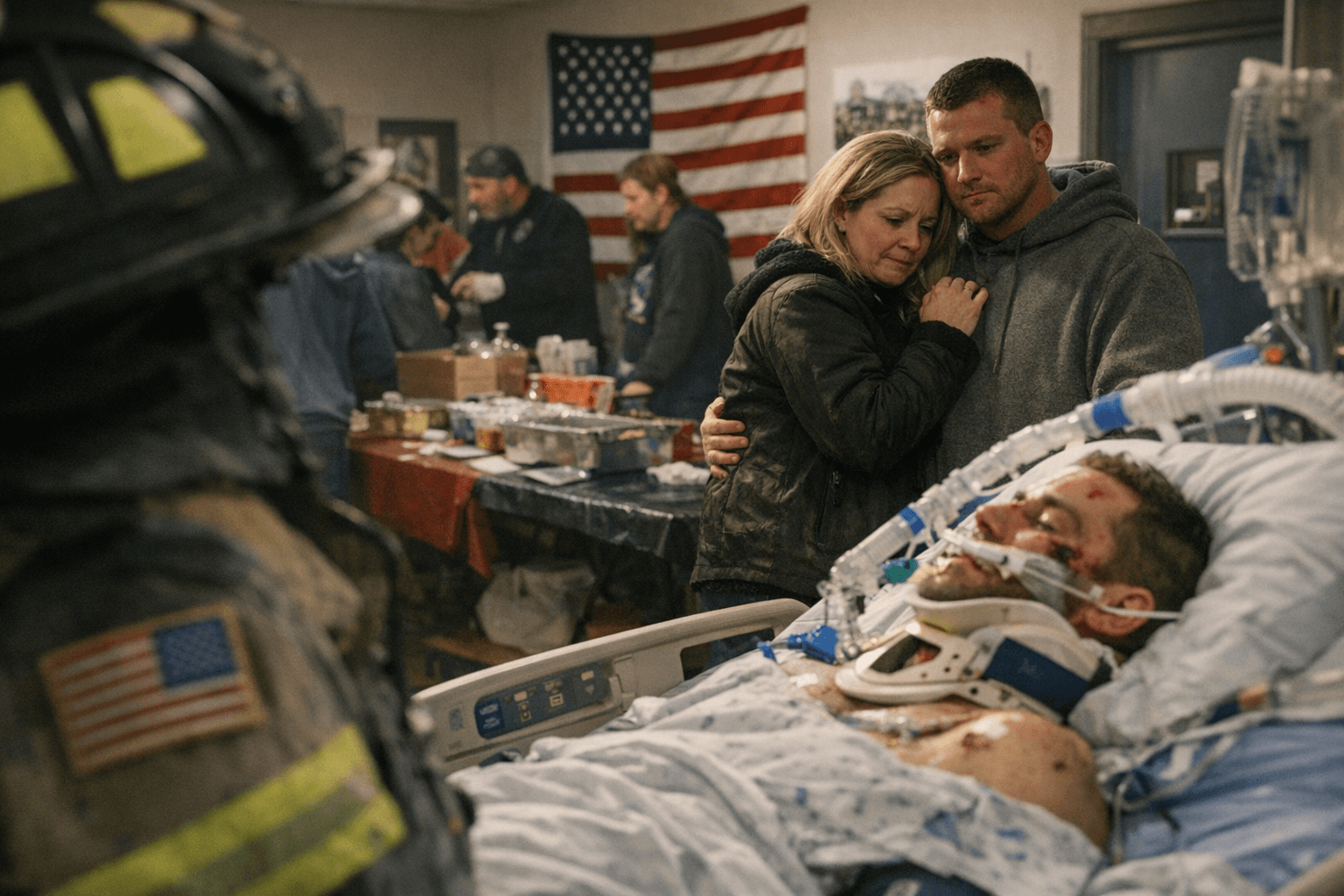 Community rallies to aid Newburgh firefighter injured on Turnpike