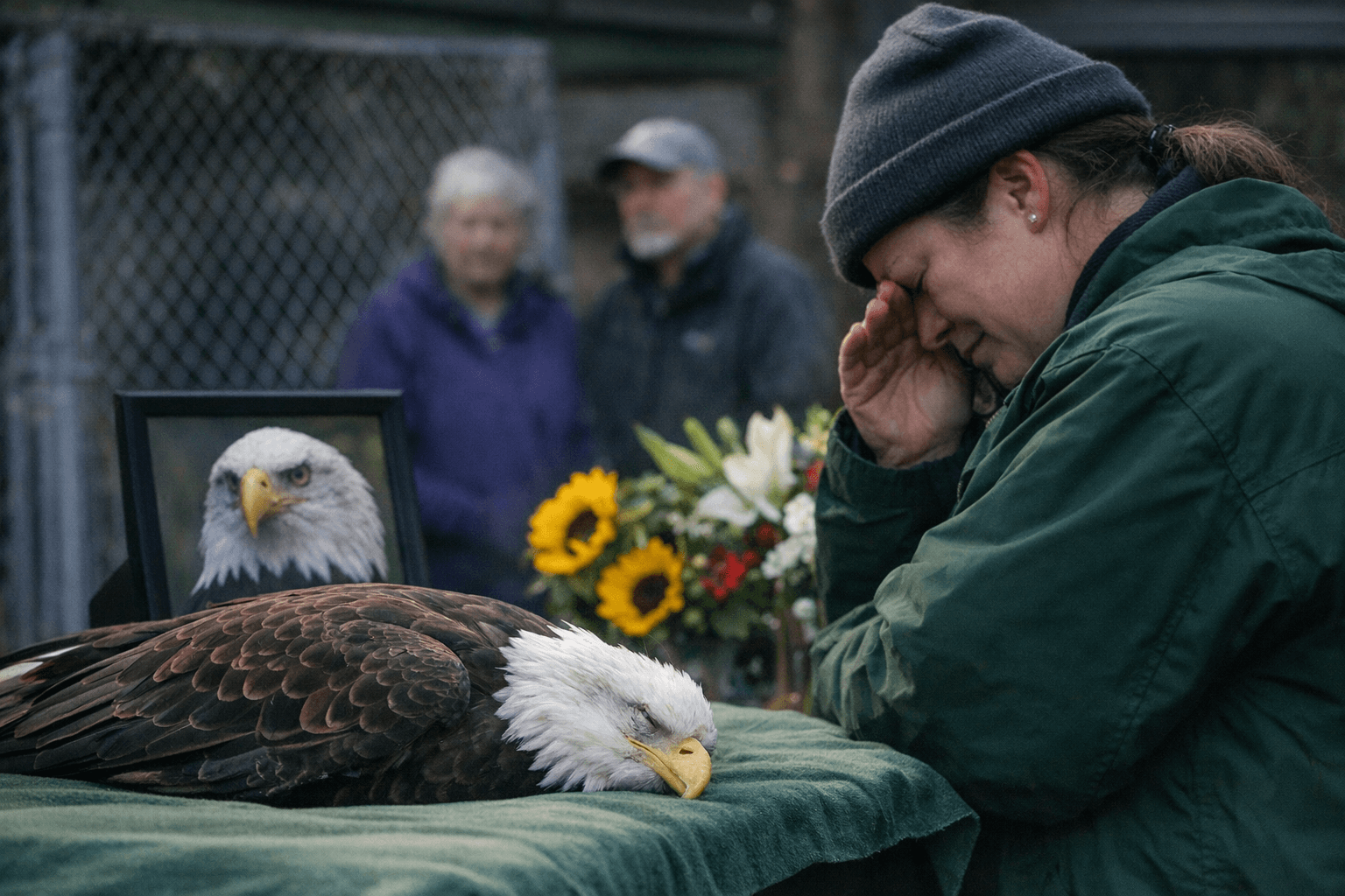 Sequoia Park Zoo eagle Cheyenne dies at 16, staff and community mourn