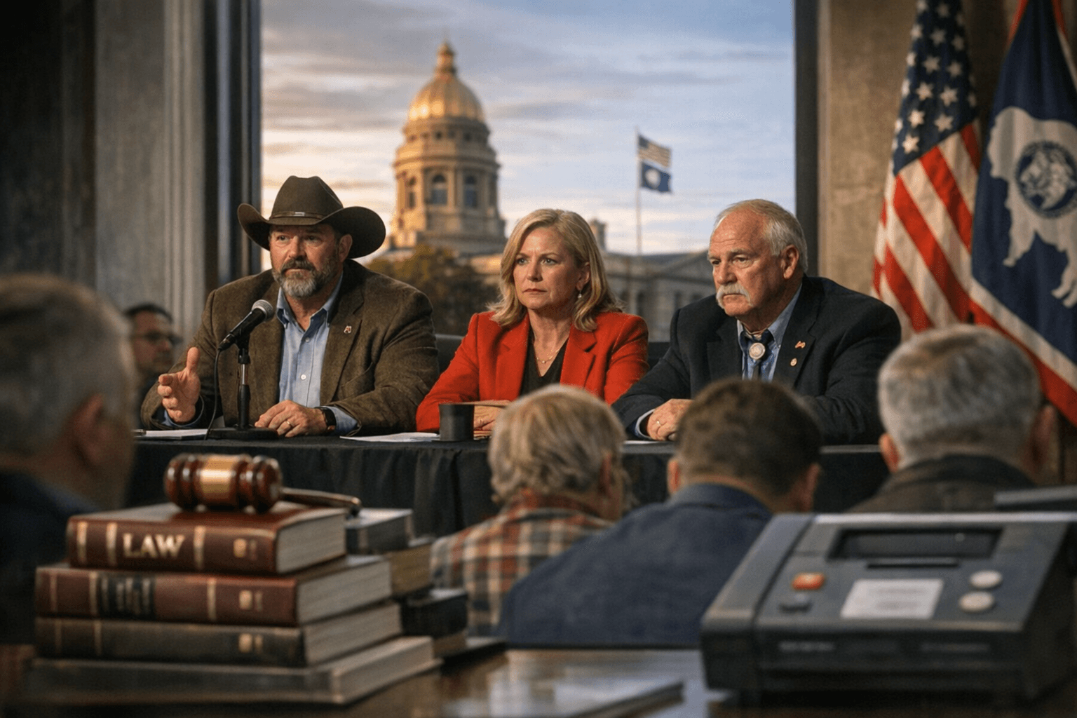 Wyoming Freedom Caucus unveils priorities that could reshape Albany services