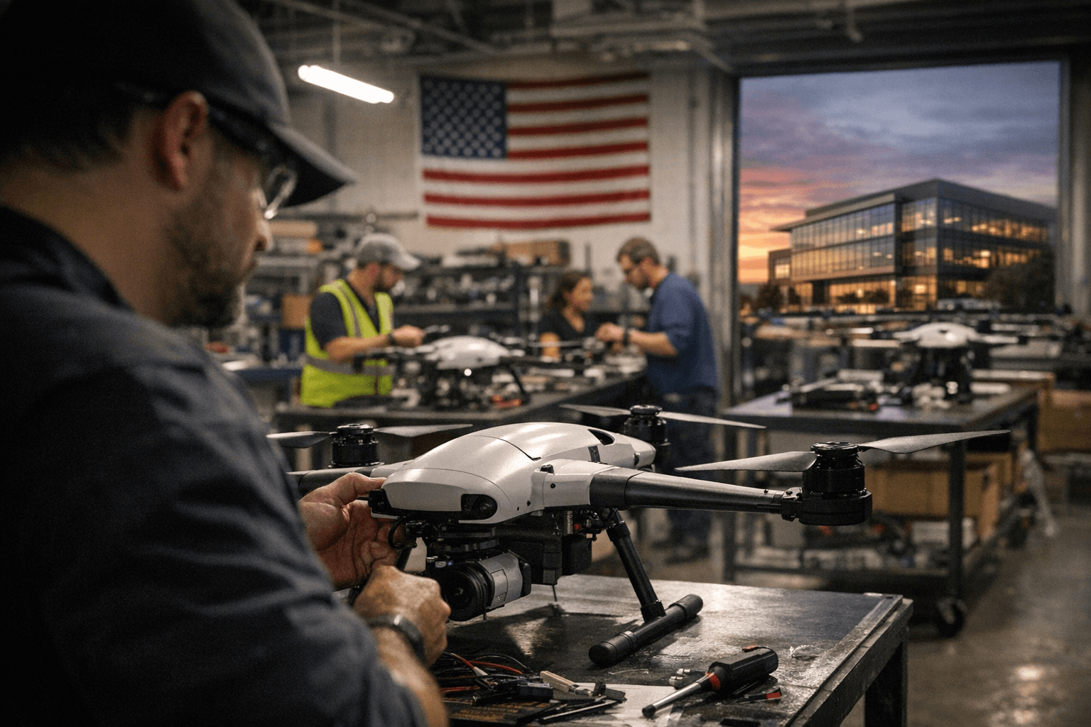 EagleNXT moves global headquarters to Allen, bringing drone production