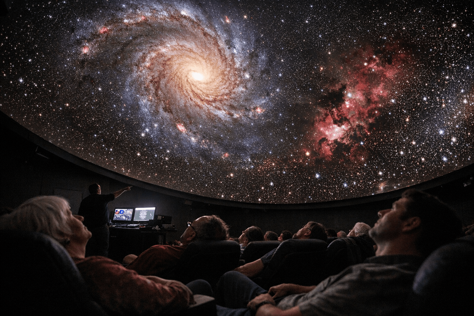 Vera Rubin Observatory images dazzle Los Alamos planetarium audience