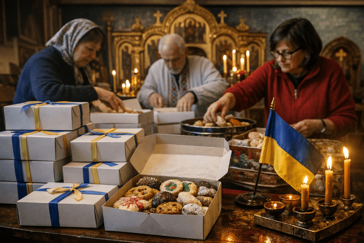 Los Alamos church sells 125 cookie boxes to aid Ukraine