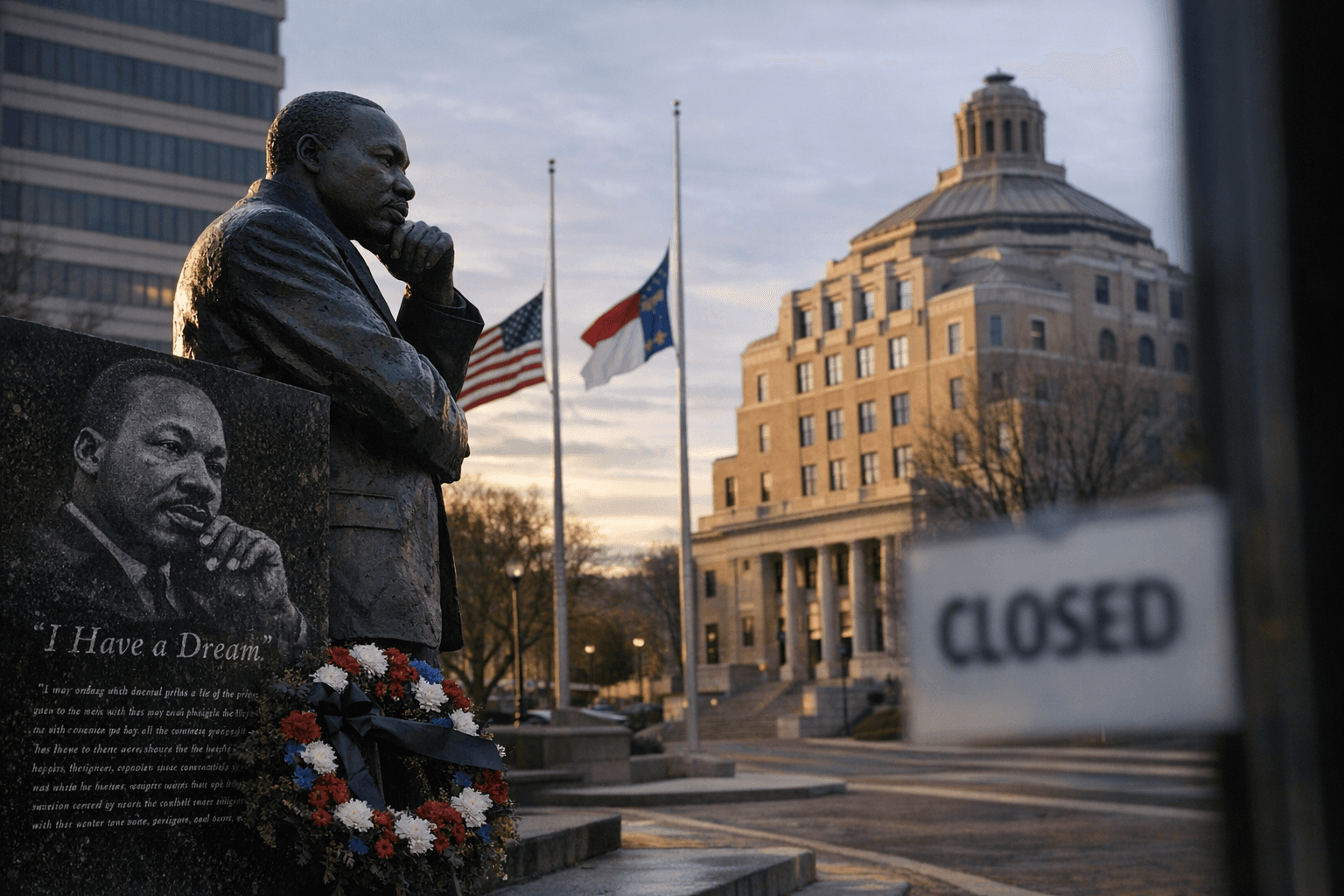 Buncombe County offices to close for Martin Luther King Jr. Day