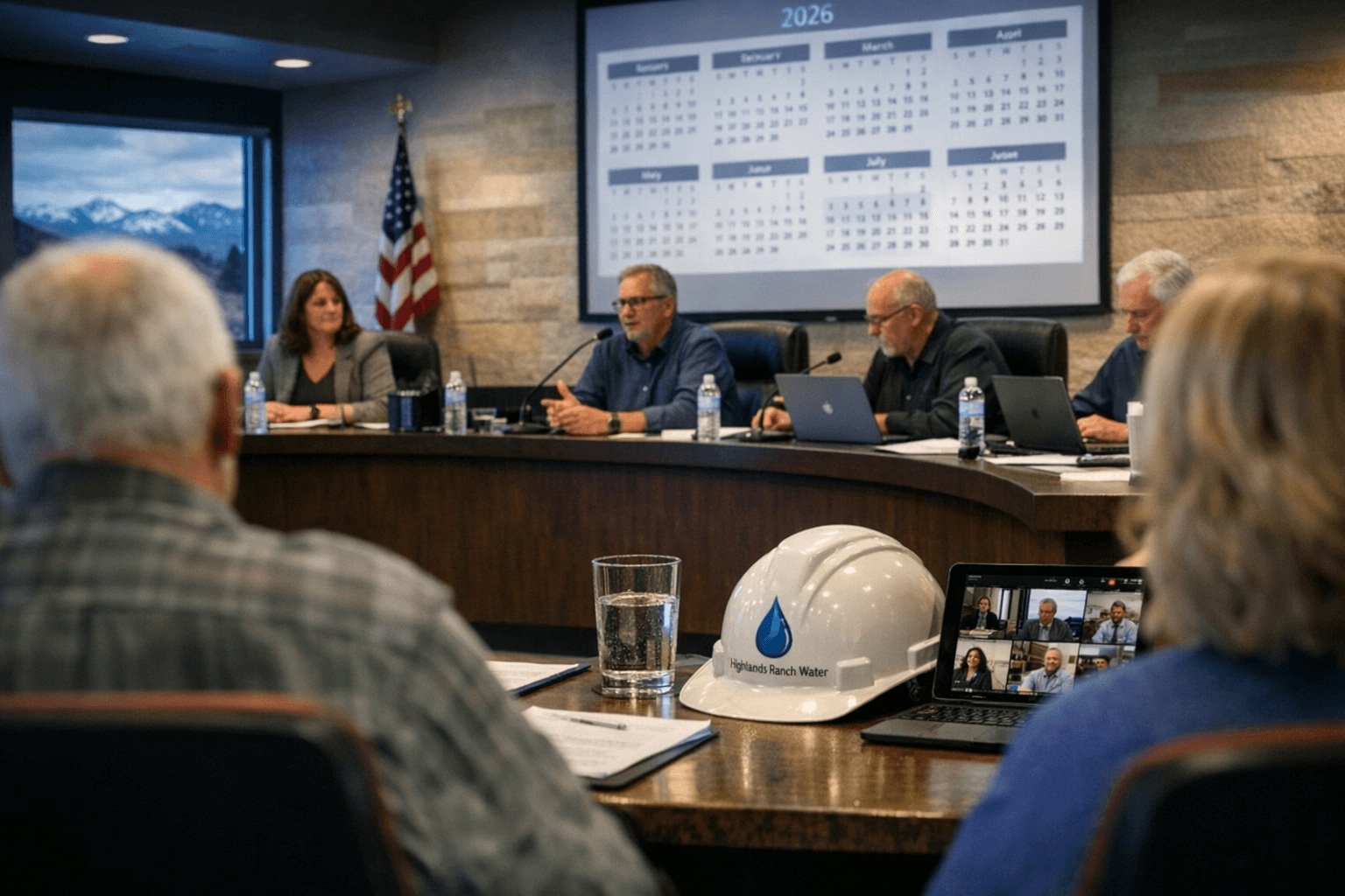 Highlands Ranch Water moves board meetings earlier, posts full 2026 calendar