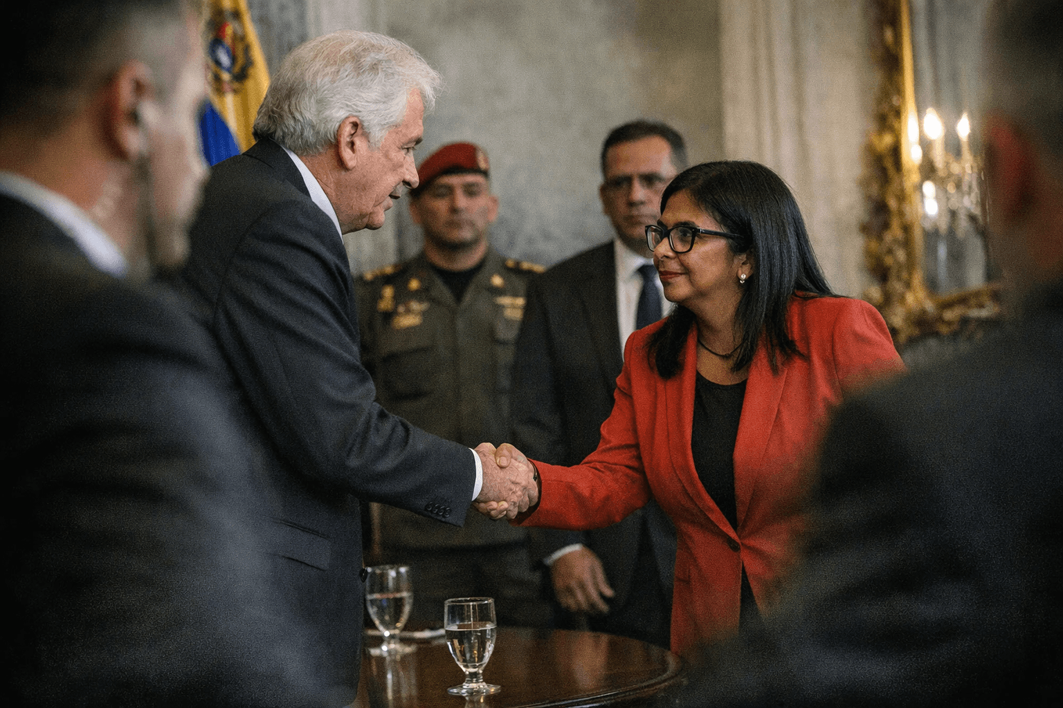 CIA director's two-hour Caracas visit signals U.S.-Venezuela rapprochement