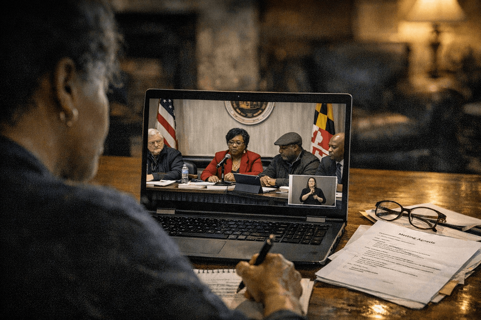 Baltimore elections board posts meeting video and agenda online