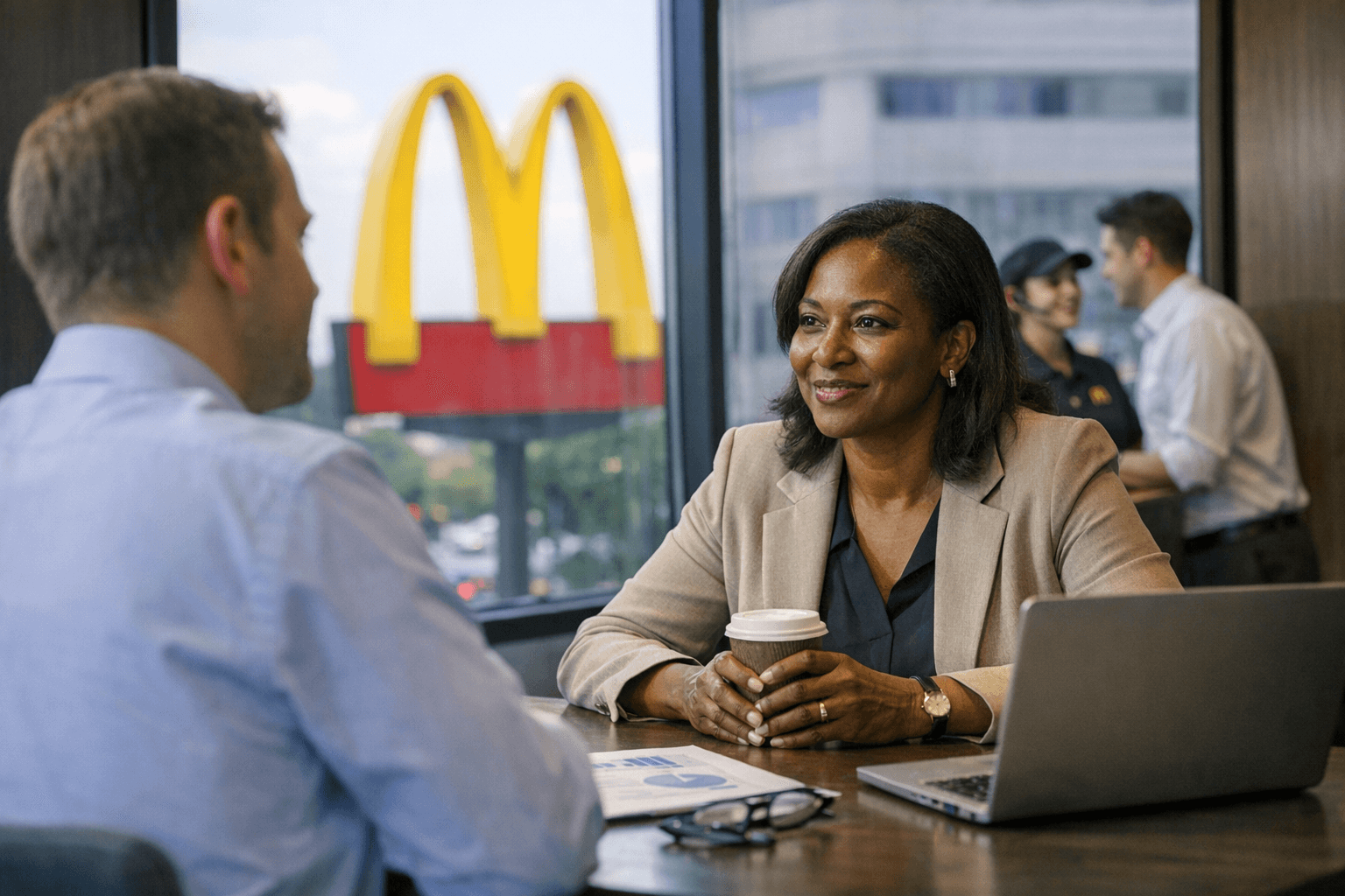 McDonald's corporate careers pages outline pay, perks and development programs