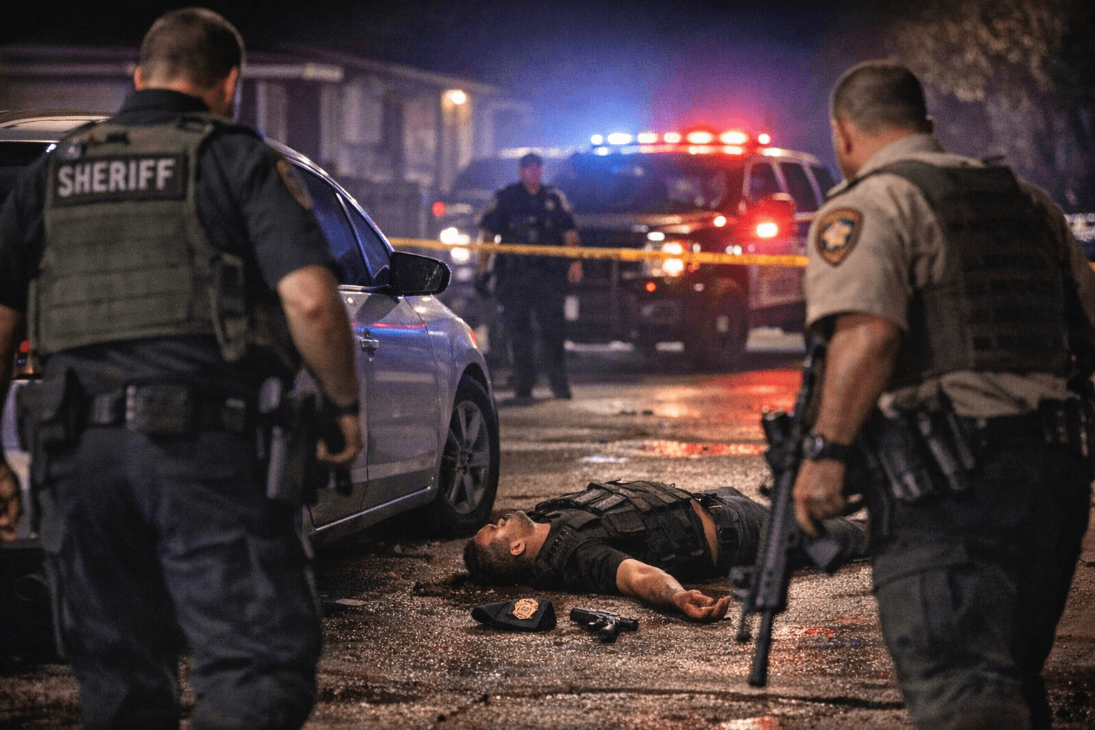 Man impersonating officer shot and killed by deputies in Channelview