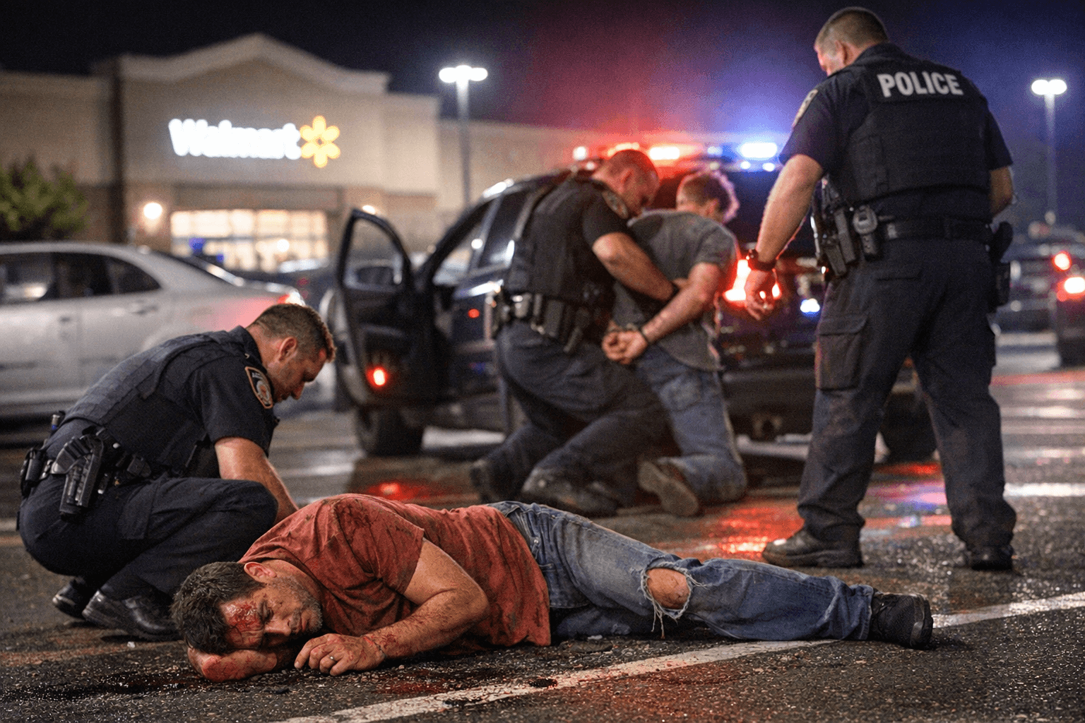 Man charged after victim dragged from car at Farmington Walmart