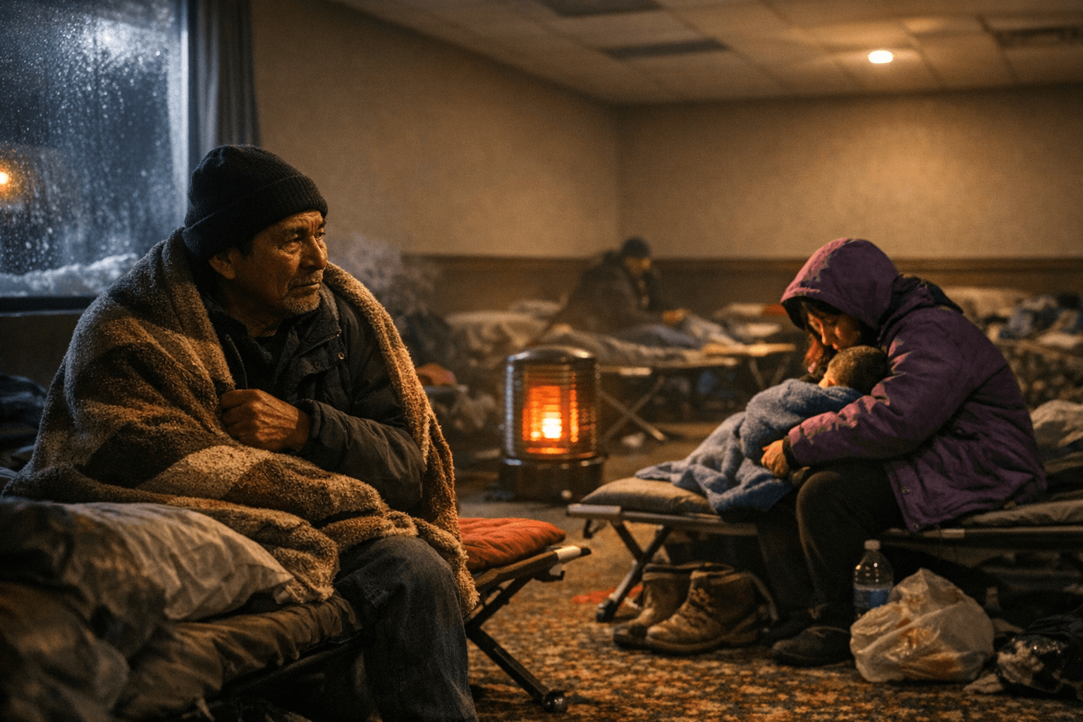Temporary hotel shelter in Gallup offers lifesaving refuge during freeze