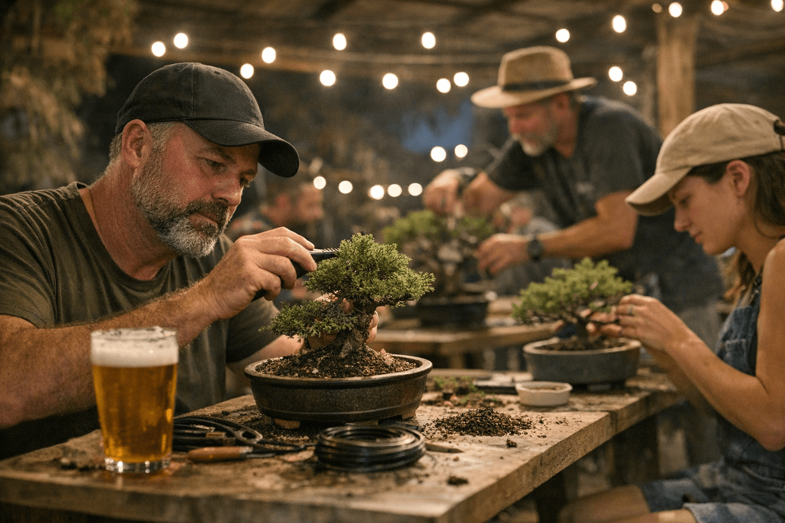 Bonsai & Brews at Keel Farms grows southeast bonsai community momentum