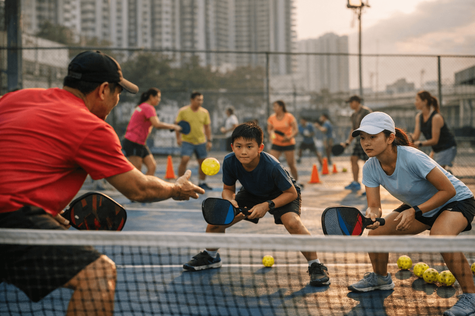 Seven essential beginner drills to grow pickleball programs in Asia