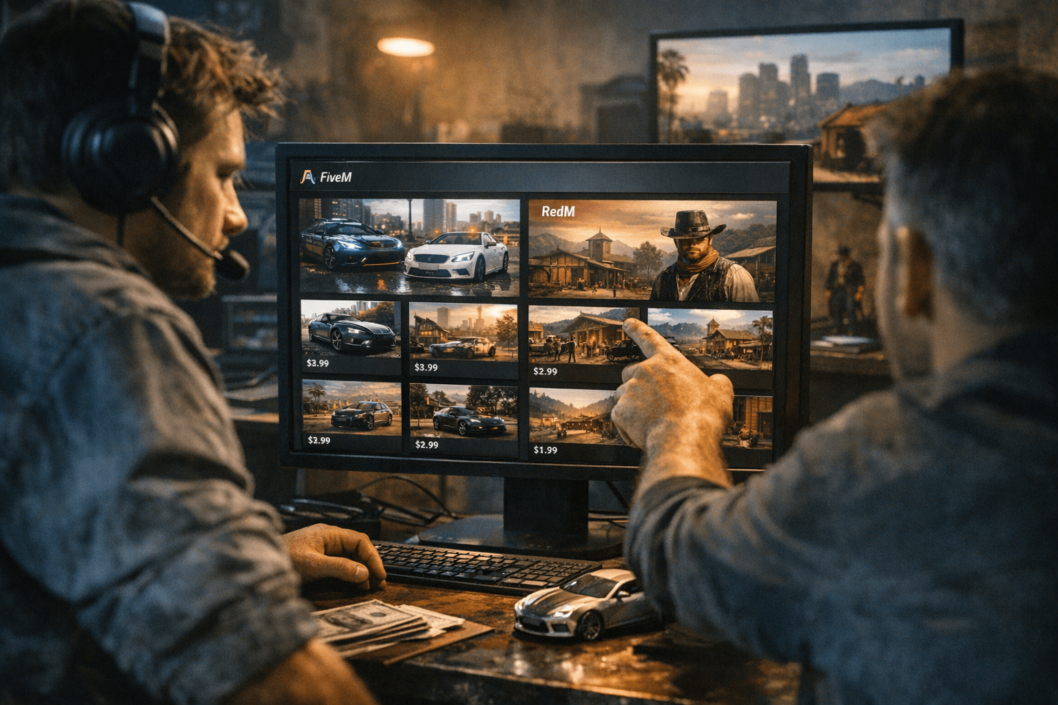 Rockstar-backed Cfx Marketplace opens paid mods for FiveM and RedM