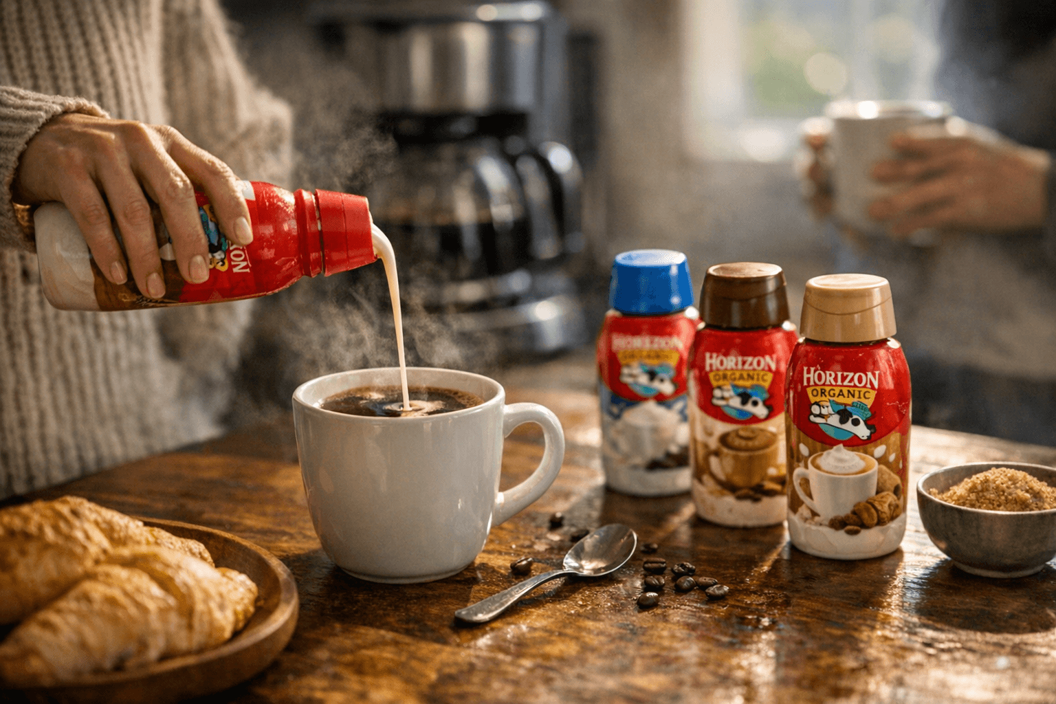 Horizon Organic launches refrigerated real-dairy creamers for home coffee