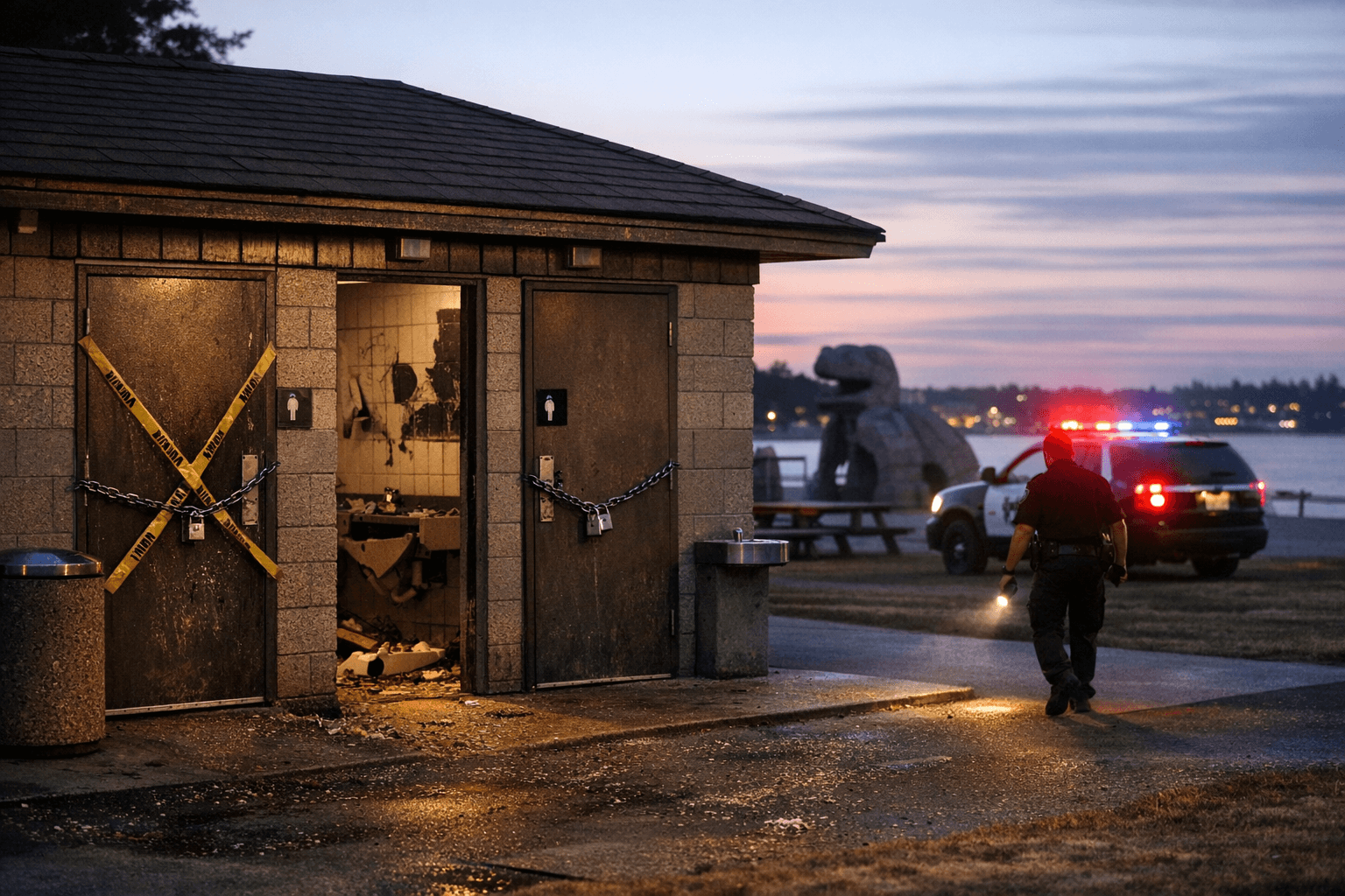 Oak Harbor locks restrooms after vandals cause thousands in damage