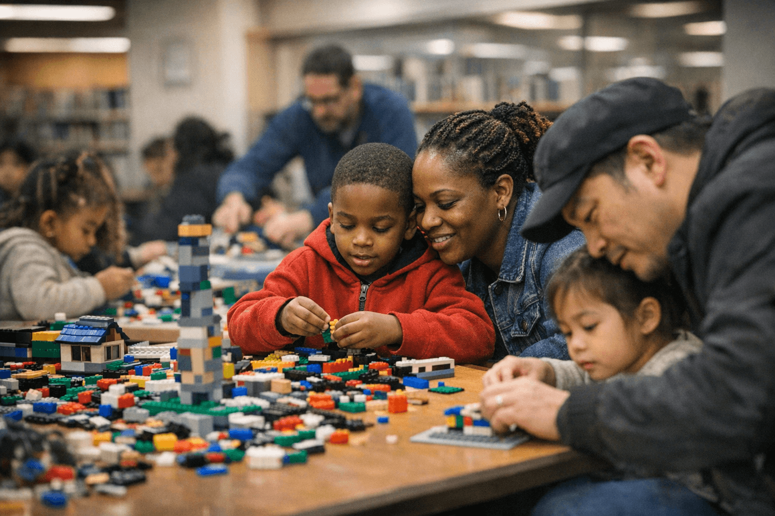 County library’s Oxon Hill Lego event builds community and skills