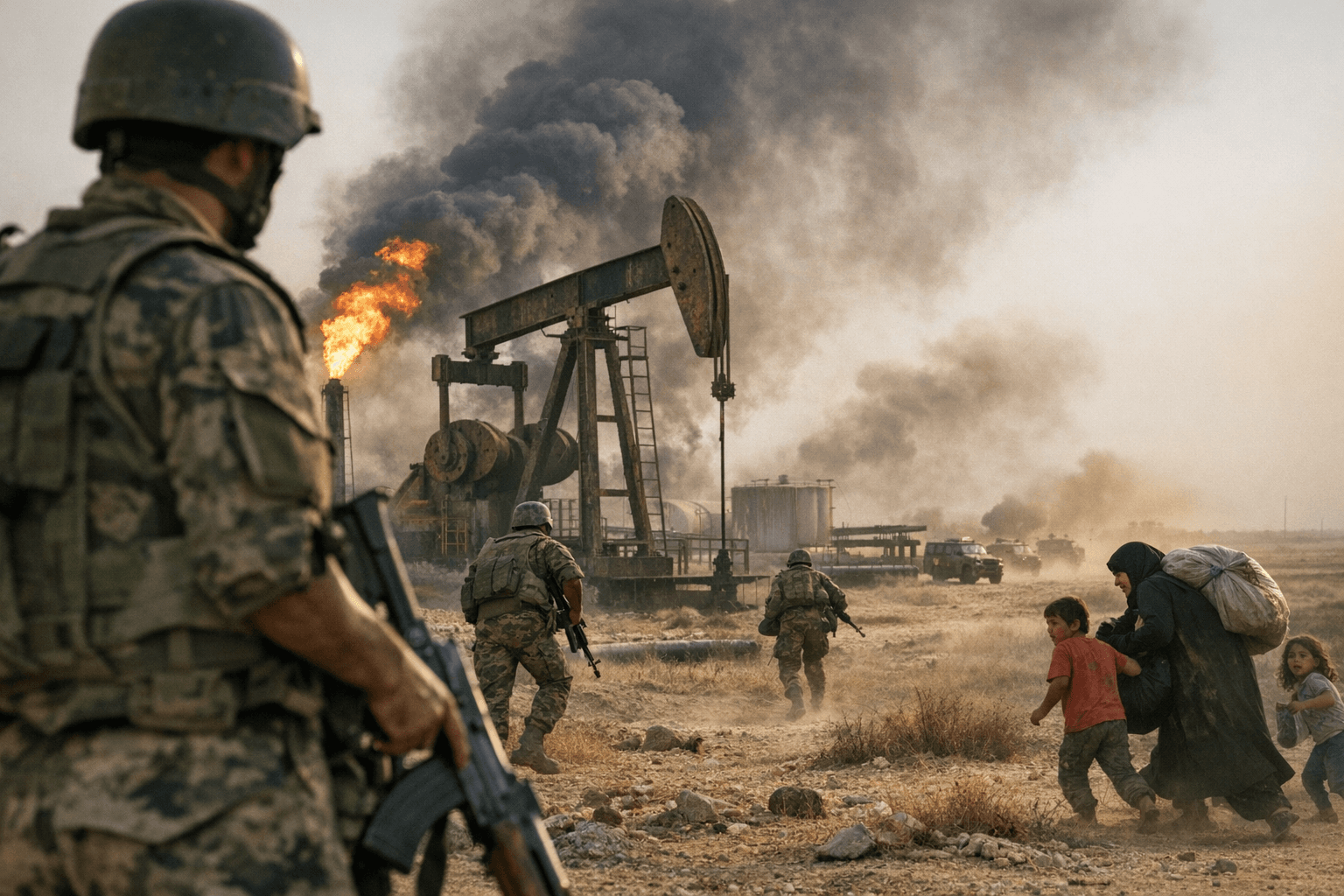 Syrian army seizes northern oil fields amid Kurdish SDF withdrawal