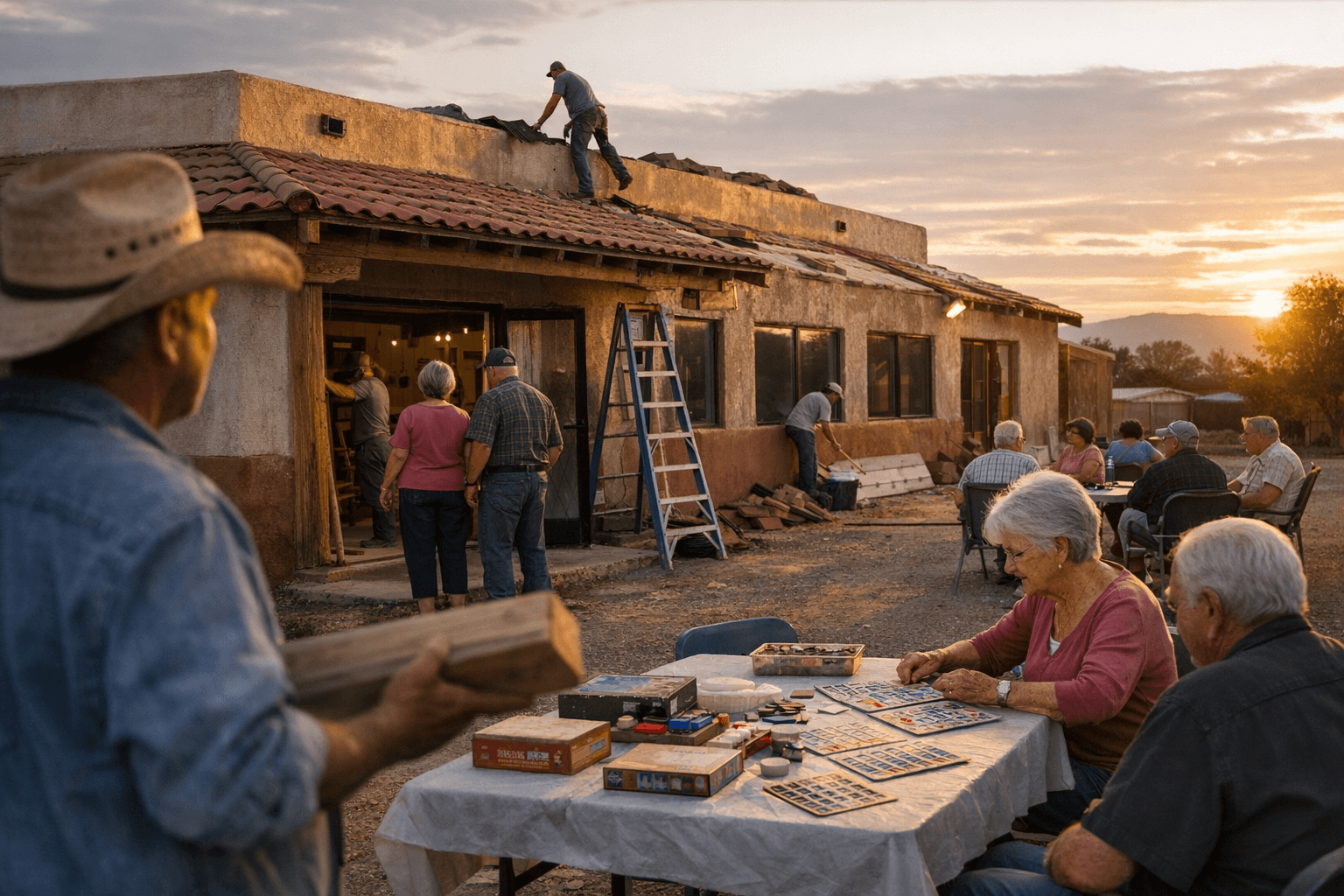 Peralta converts Bosque Farms restaurant into planned community center