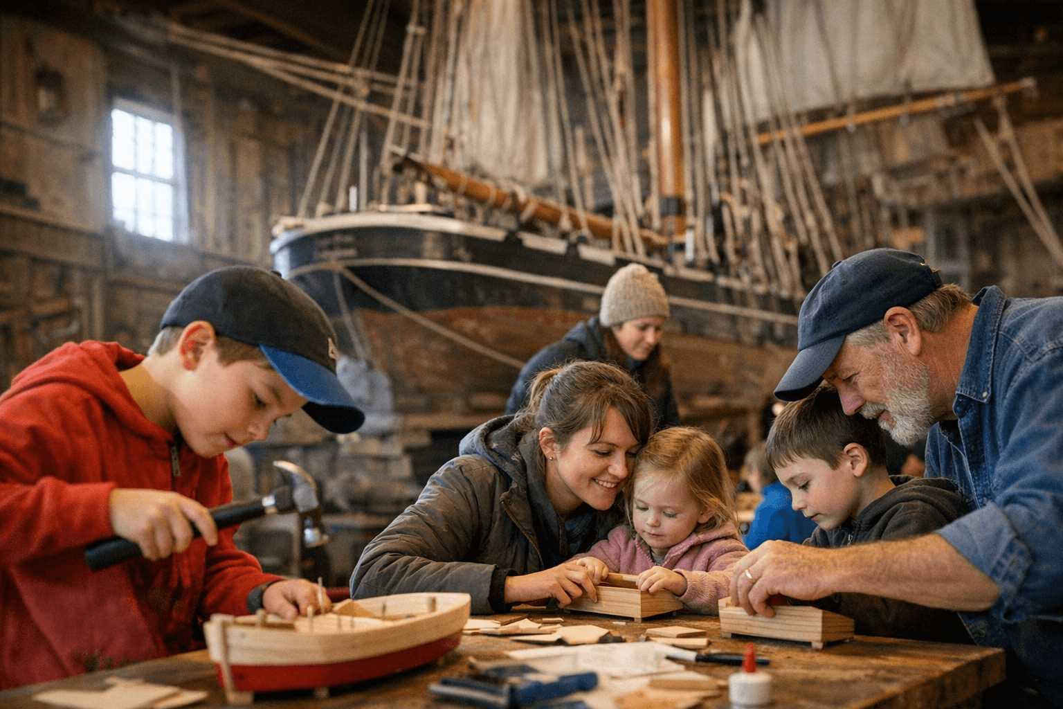 Maine Maritime Museum boosts access with family programs and free youth admission