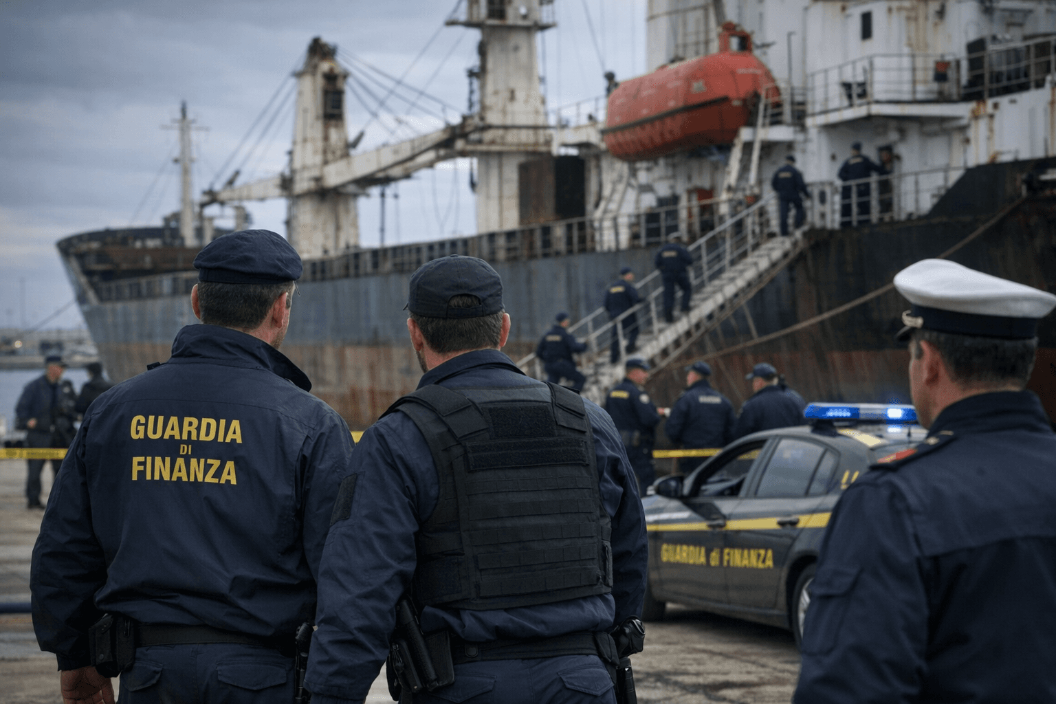 Italian police seize Brindisi ship over suspected breach of EU Russia sanctions