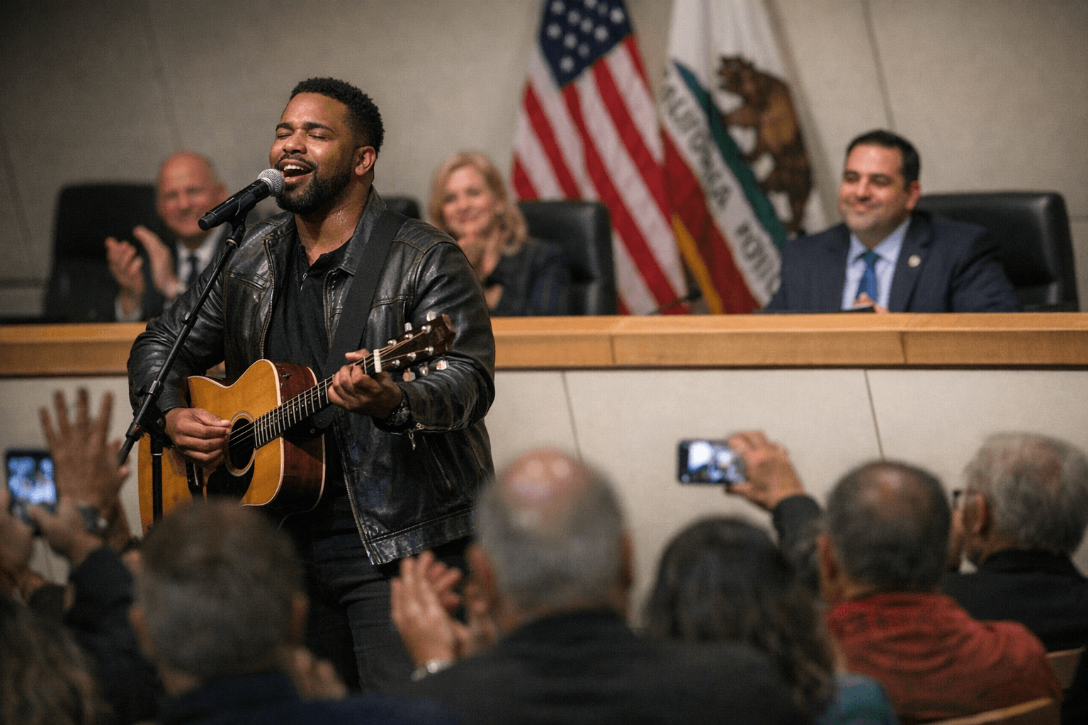 Fresno honors The Voice runner-up Ralph Edwards, reaffirms council leadership