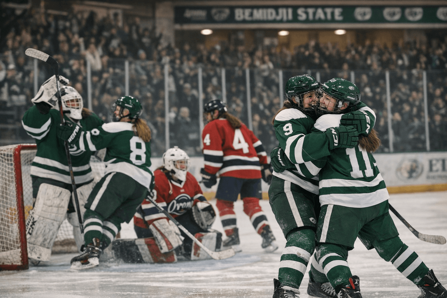 Bemidji State hosts showcase as BHS beats Orono 5-2