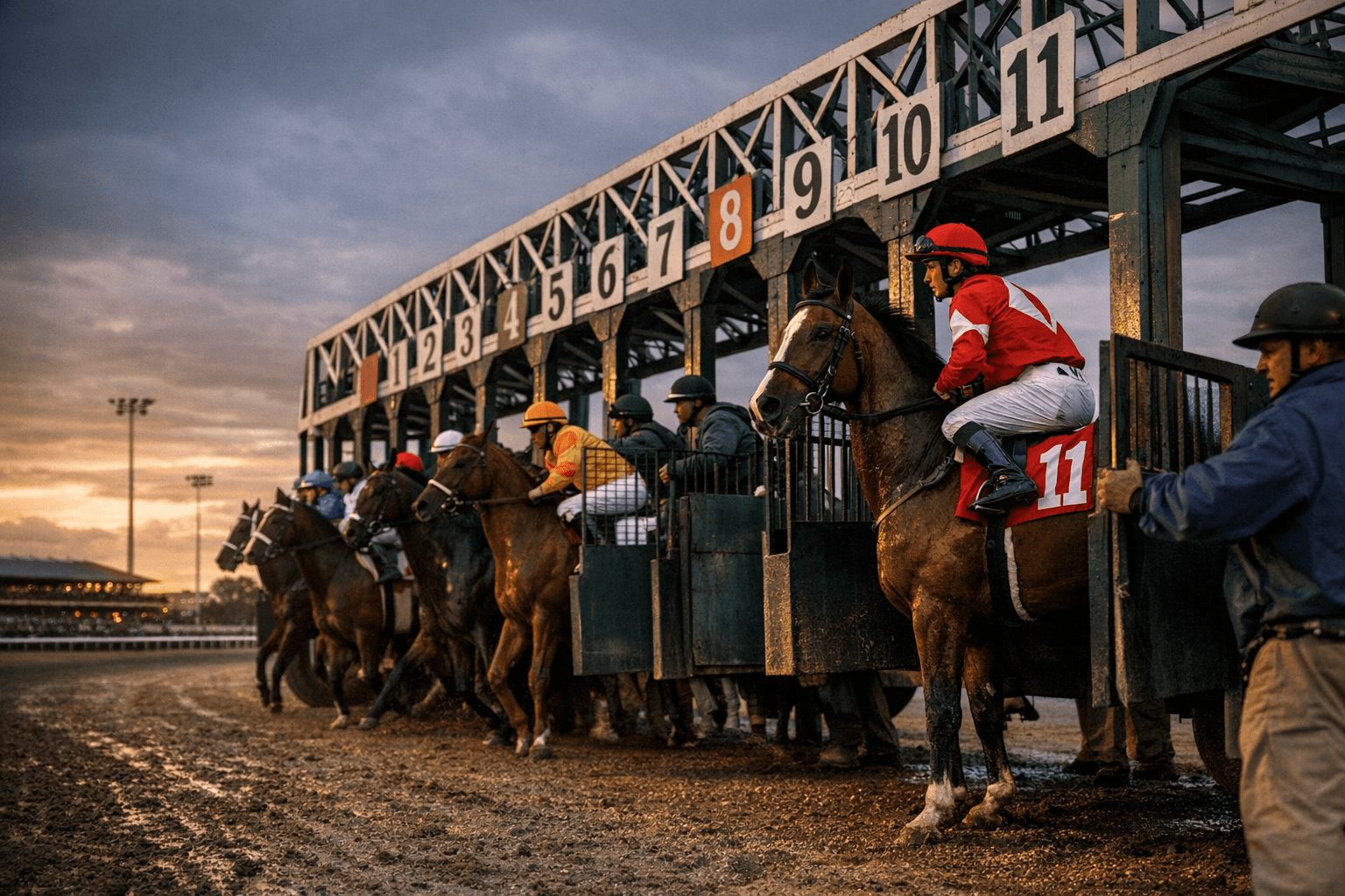 Chip Honcho draws outside post in 11-horse Lecomte field