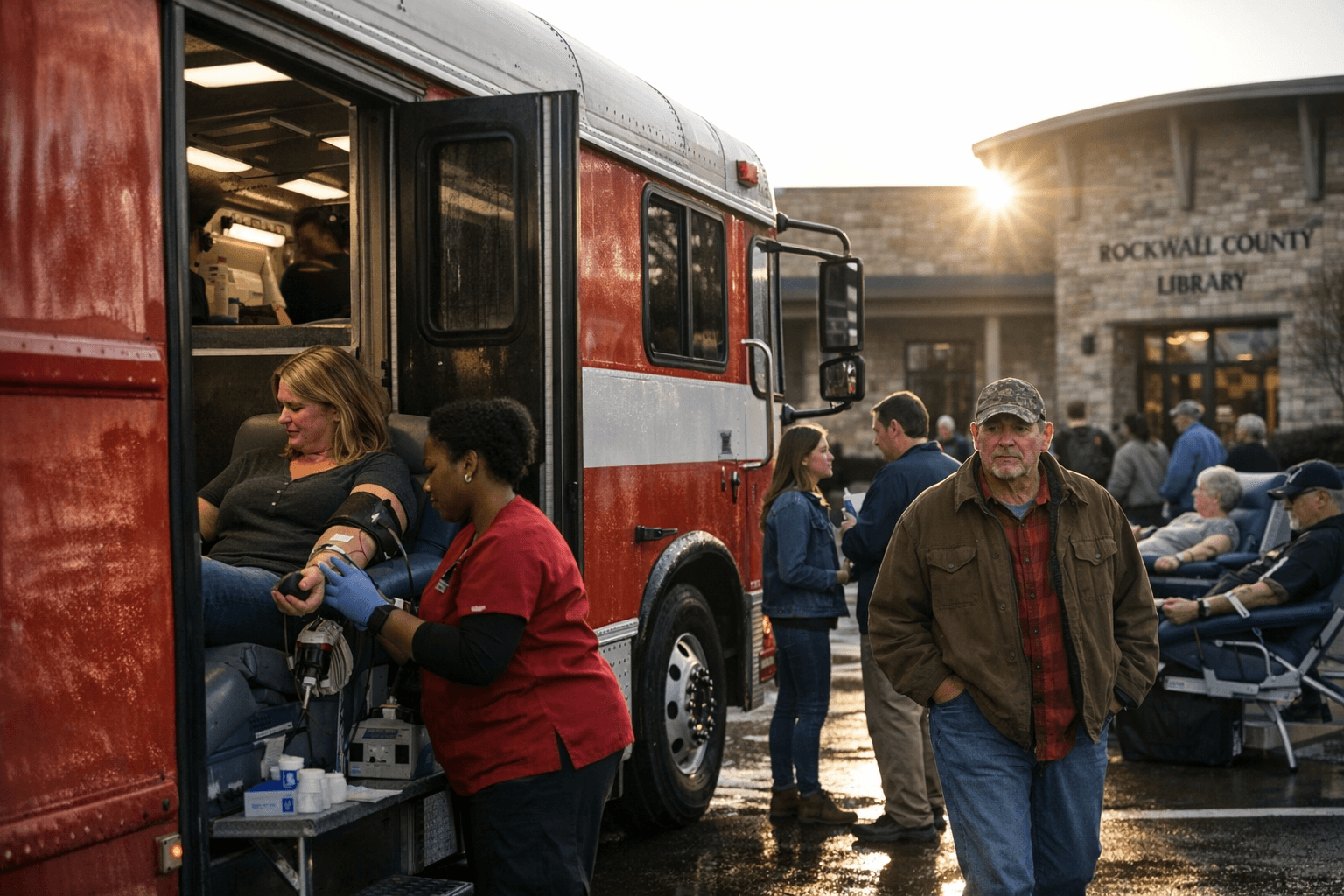 Urgent blood drive at Rockwall County Library seeks donors
