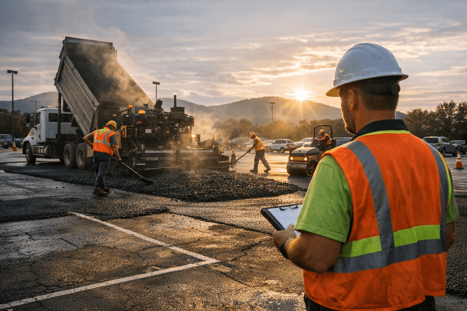 Buncombe County invites bids for countywide parking lot resurfacing project