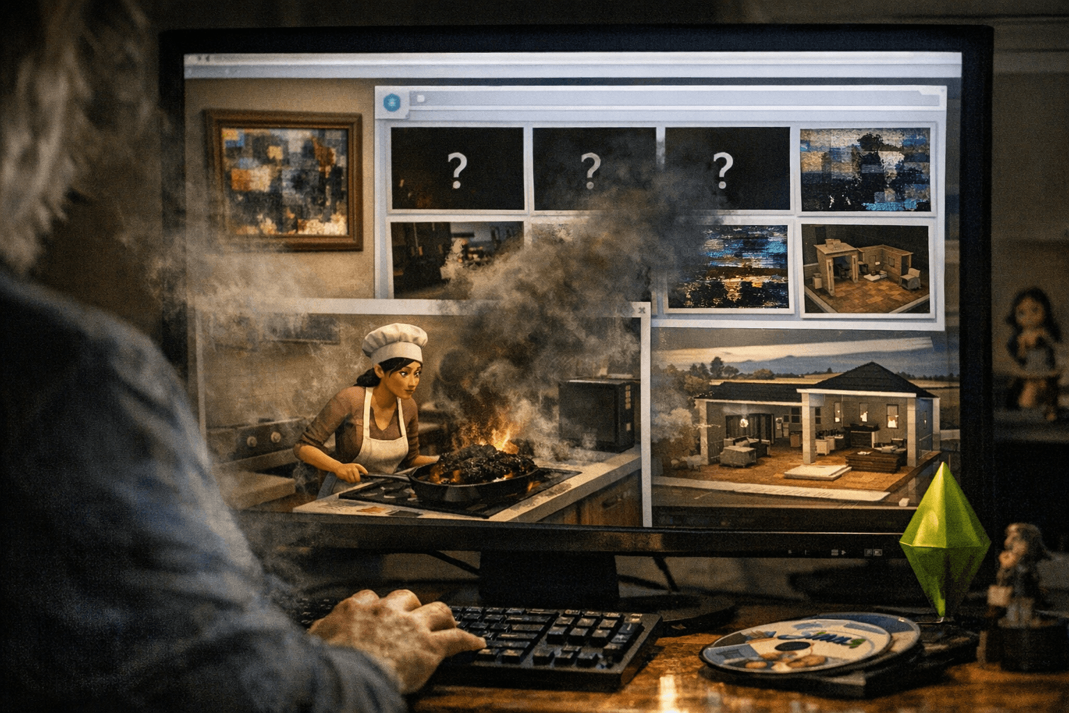 January patch triggers photo, gallery, and cooking bugs across The Sims 4