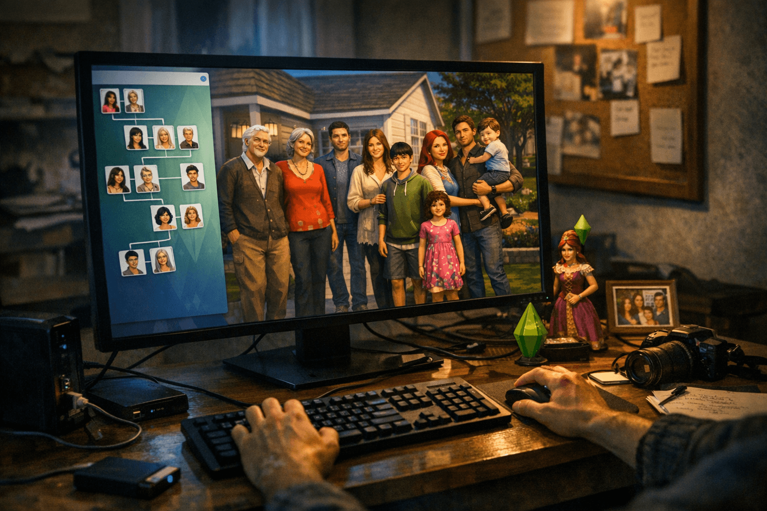 Sims team requests multi-generational saves to test family features