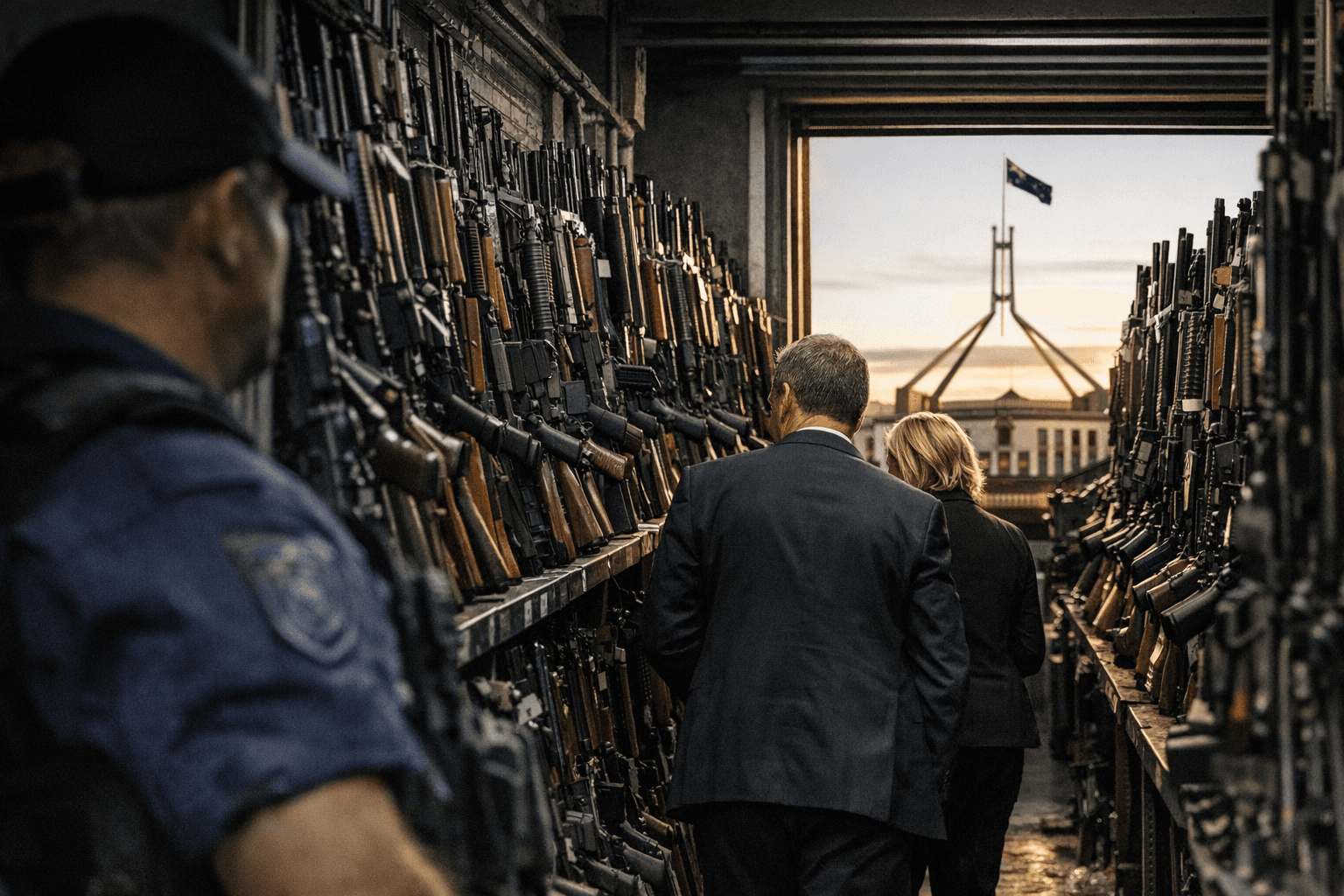 Australia records highest-ever firearms total as parliament prepares gun reforms