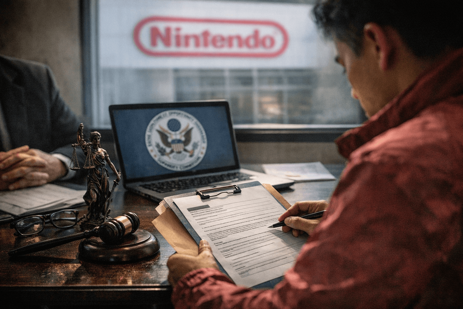 How Nintendo employees can file an EEOC discrimination charge