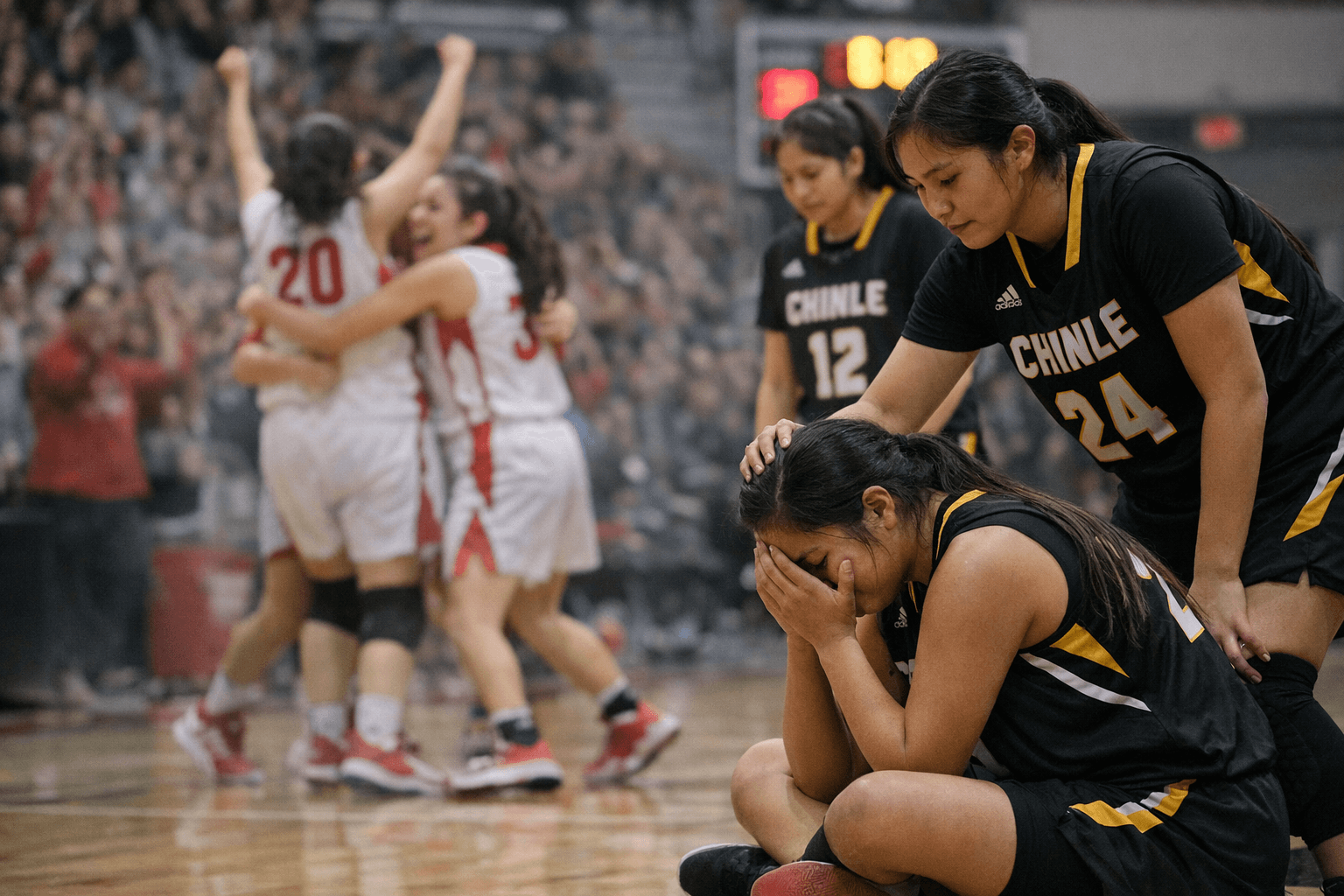 Chinle girls fall to Tuba City 50-45 in close game