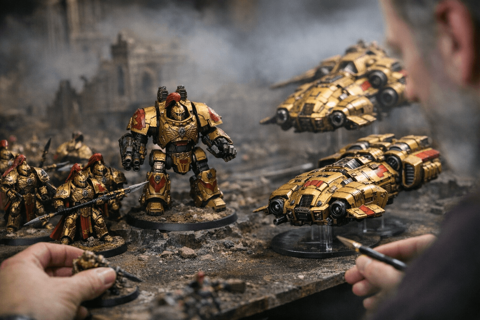 Games Workshop unveils full plastic Legio Custodes range for Horus Heresy