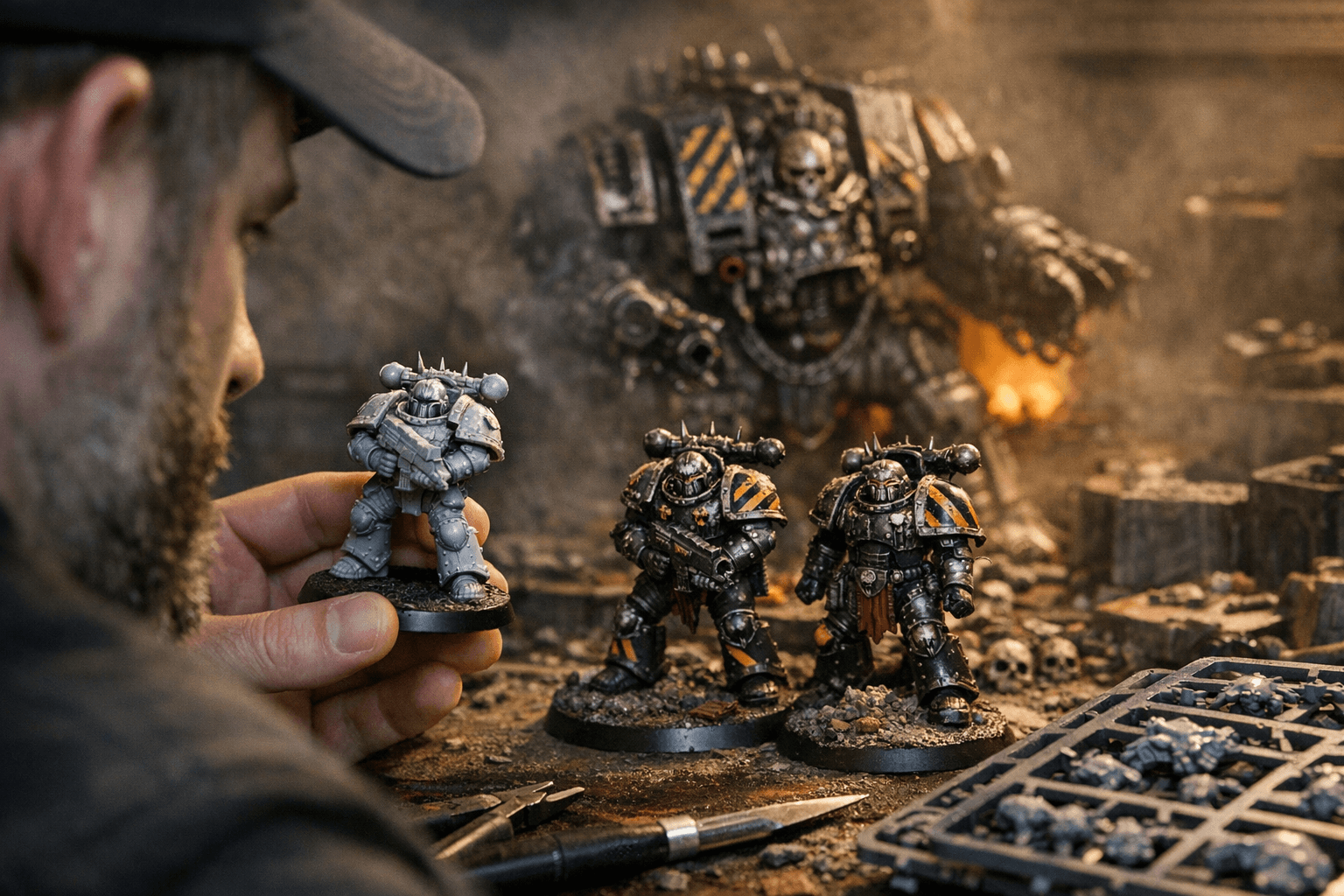 Games Workshop drops Iron Warriors teaser hinting at new models