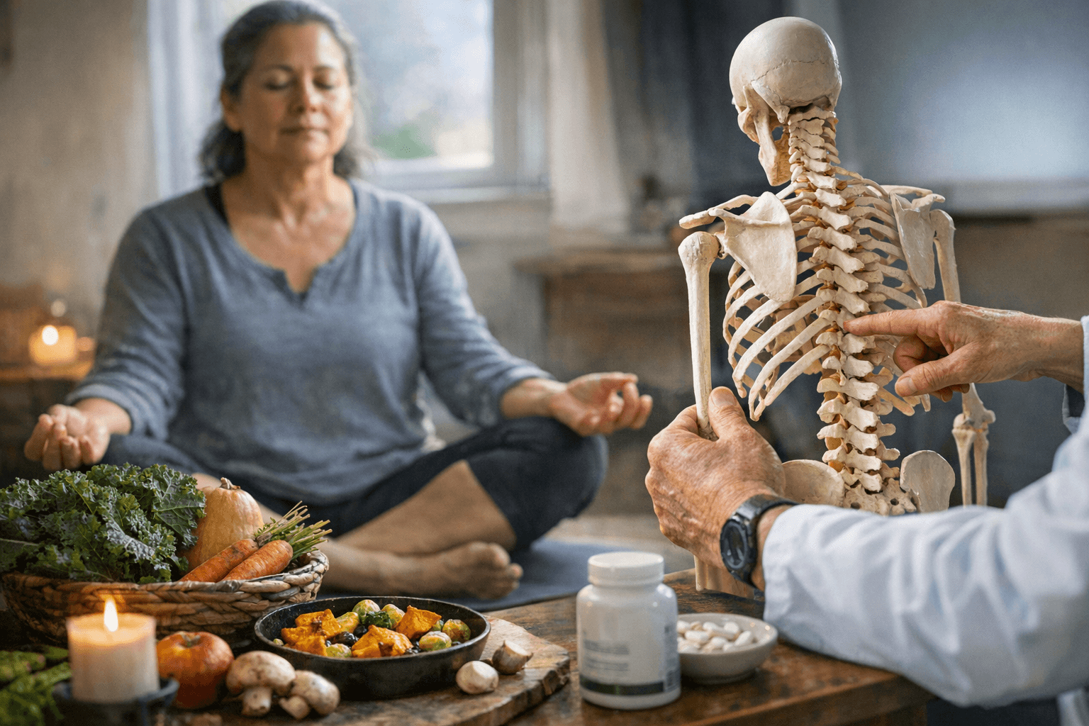 Local health package addresses stress, bone health, seasonal nutrition