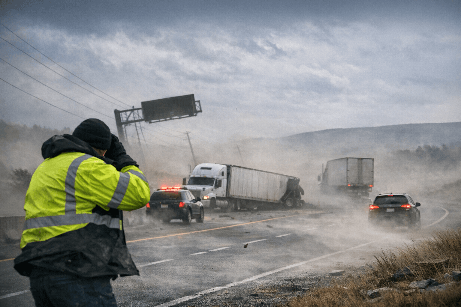 High wind warning near Albany County disrupted regional travel and services