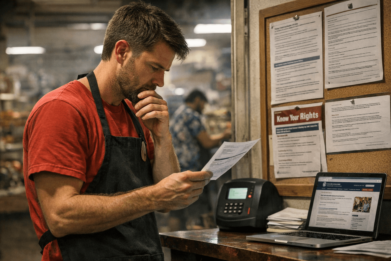 DOL worker-rights page outlines pay and leave rights for Trader Joe's