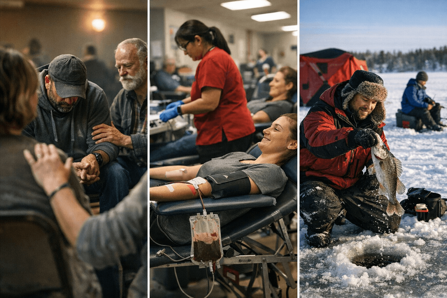 County roundup: recovery circles, blood drives and winter events