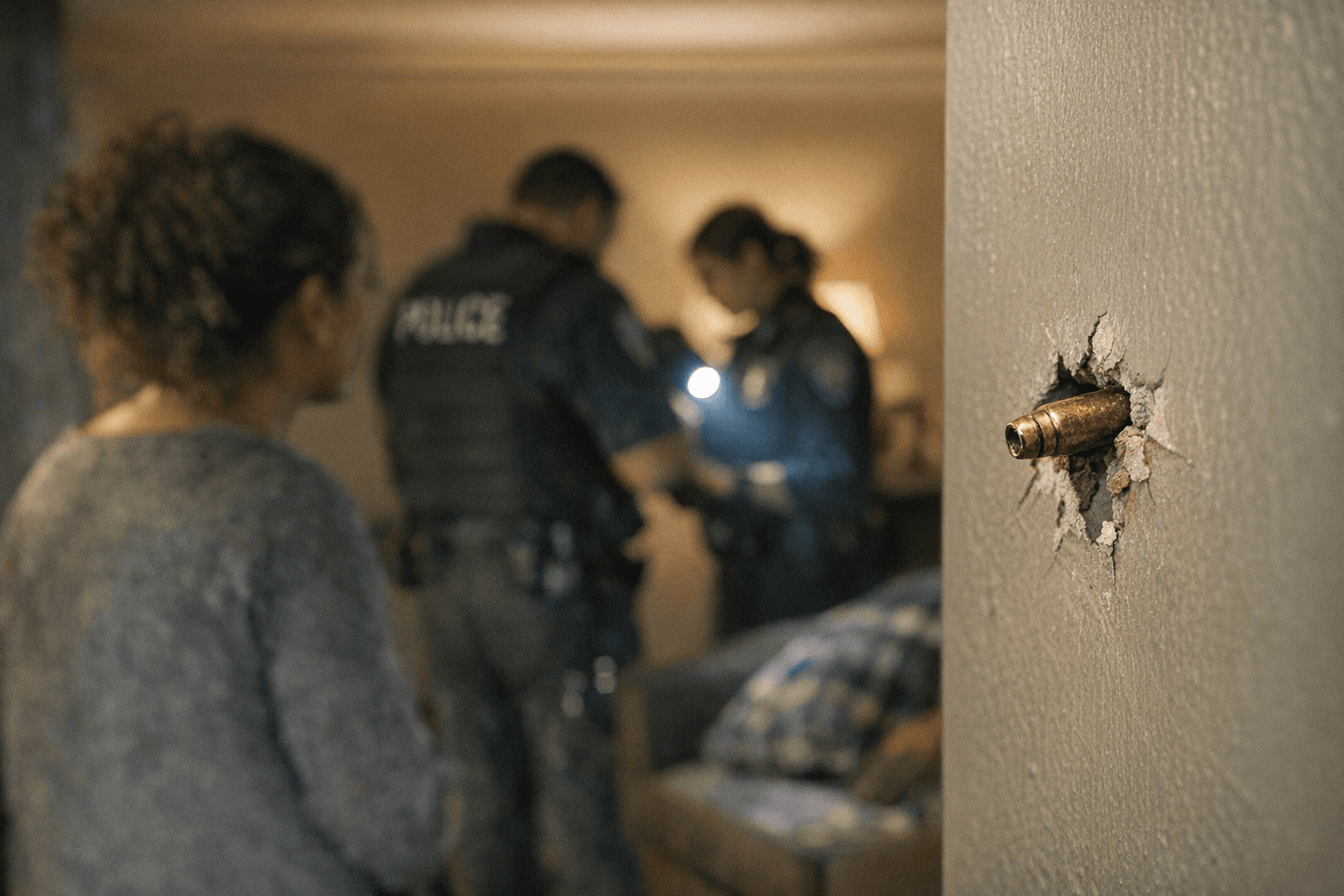 Bullet found in Greenbelt home after New Year's gunfire