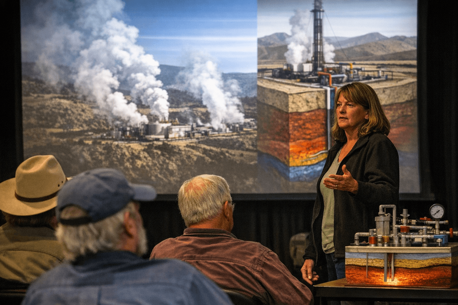 Local geological society meeting spotlights geothermal policy, local implications