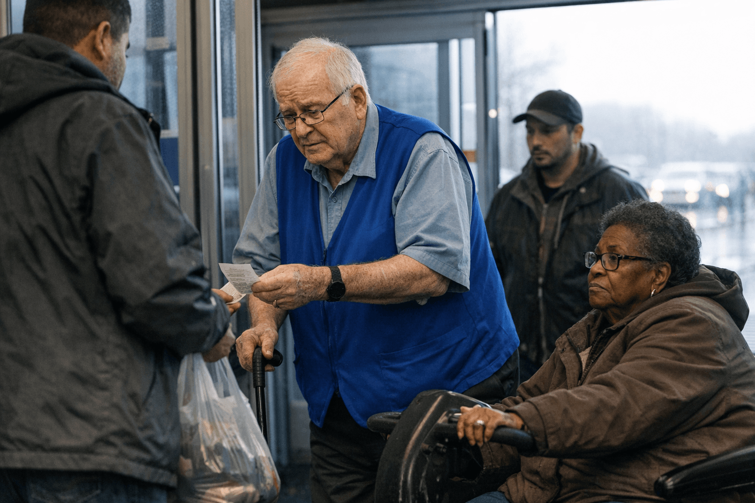 Walmart 'door' role assigned to injured and older associates