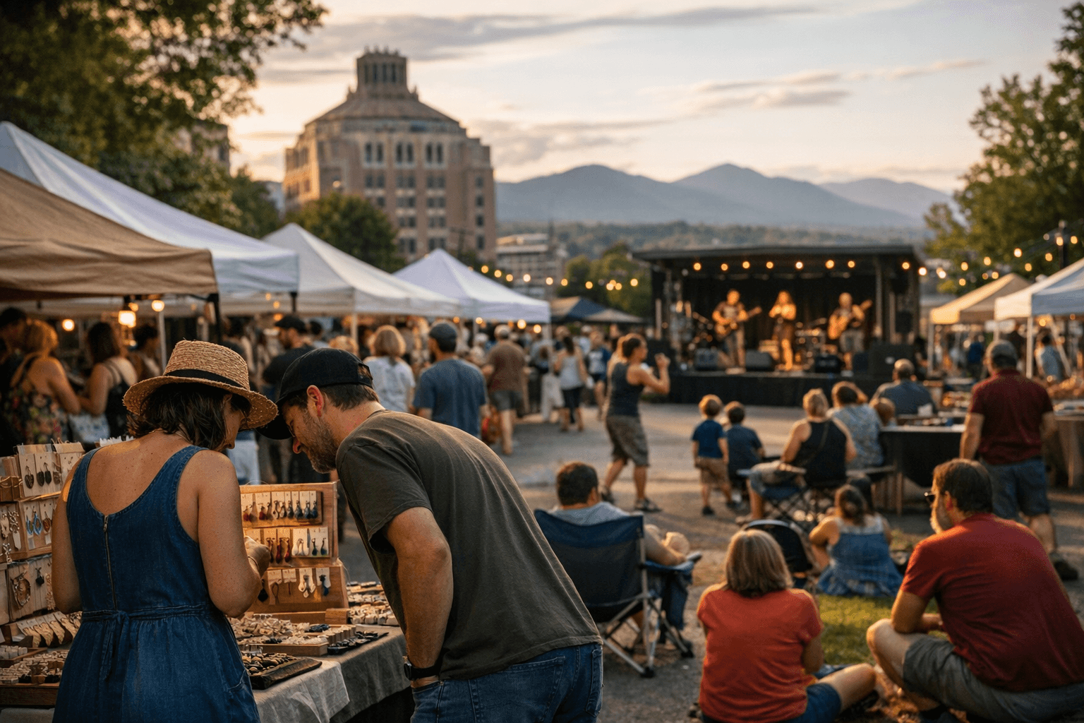 Weekend arts and markets boosted Asheville neighborhoods and small vendors
