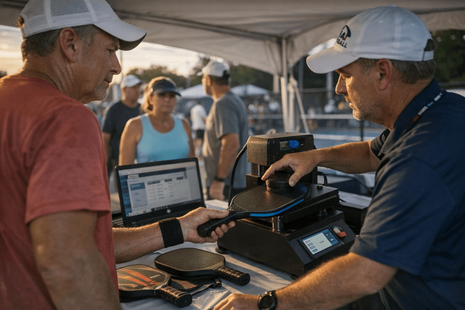 USA Pickleball launches on-site paddle testing for amateurs